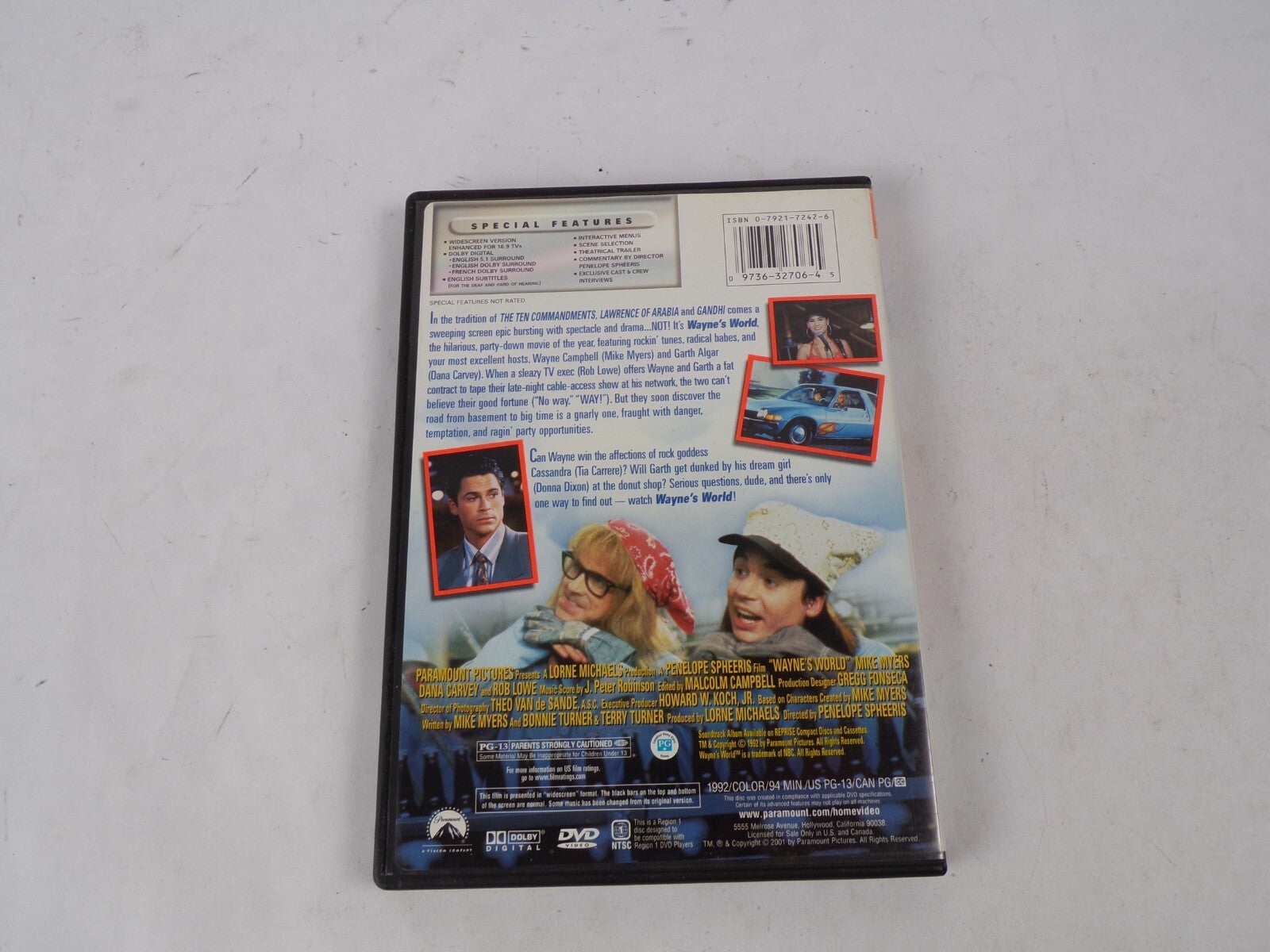 Wanyne's World Widescreen Collection "The Thumbs Up! Cpmpletely Origi DVD Movies