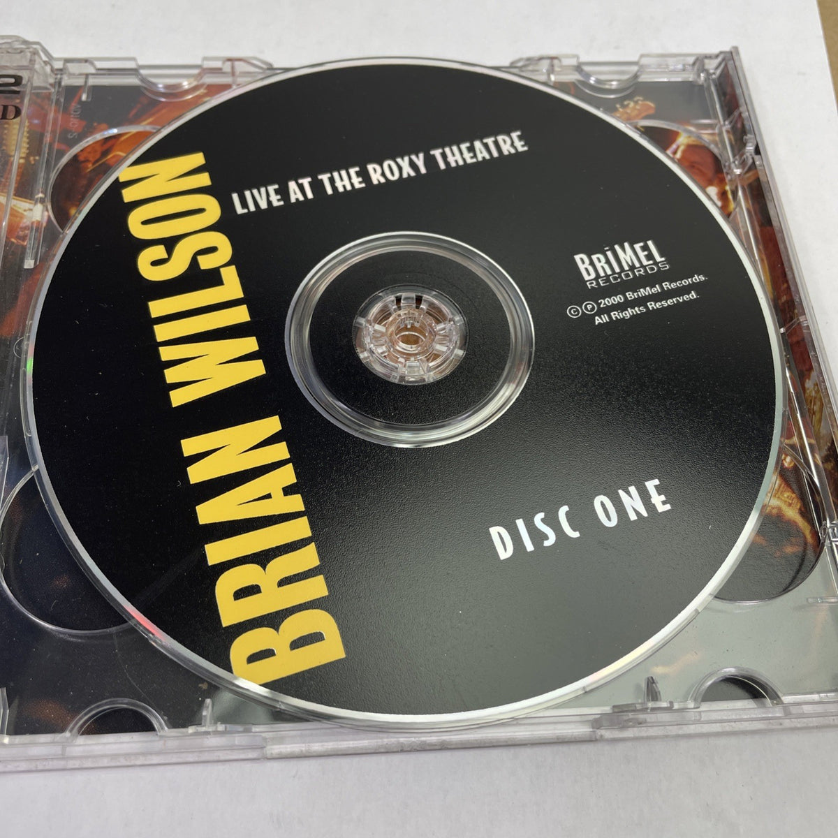 BRIAN WILSON - LIVE AT THE ROXY THEATRE - 2 CD Set 2000 BRIMEL RECORDS