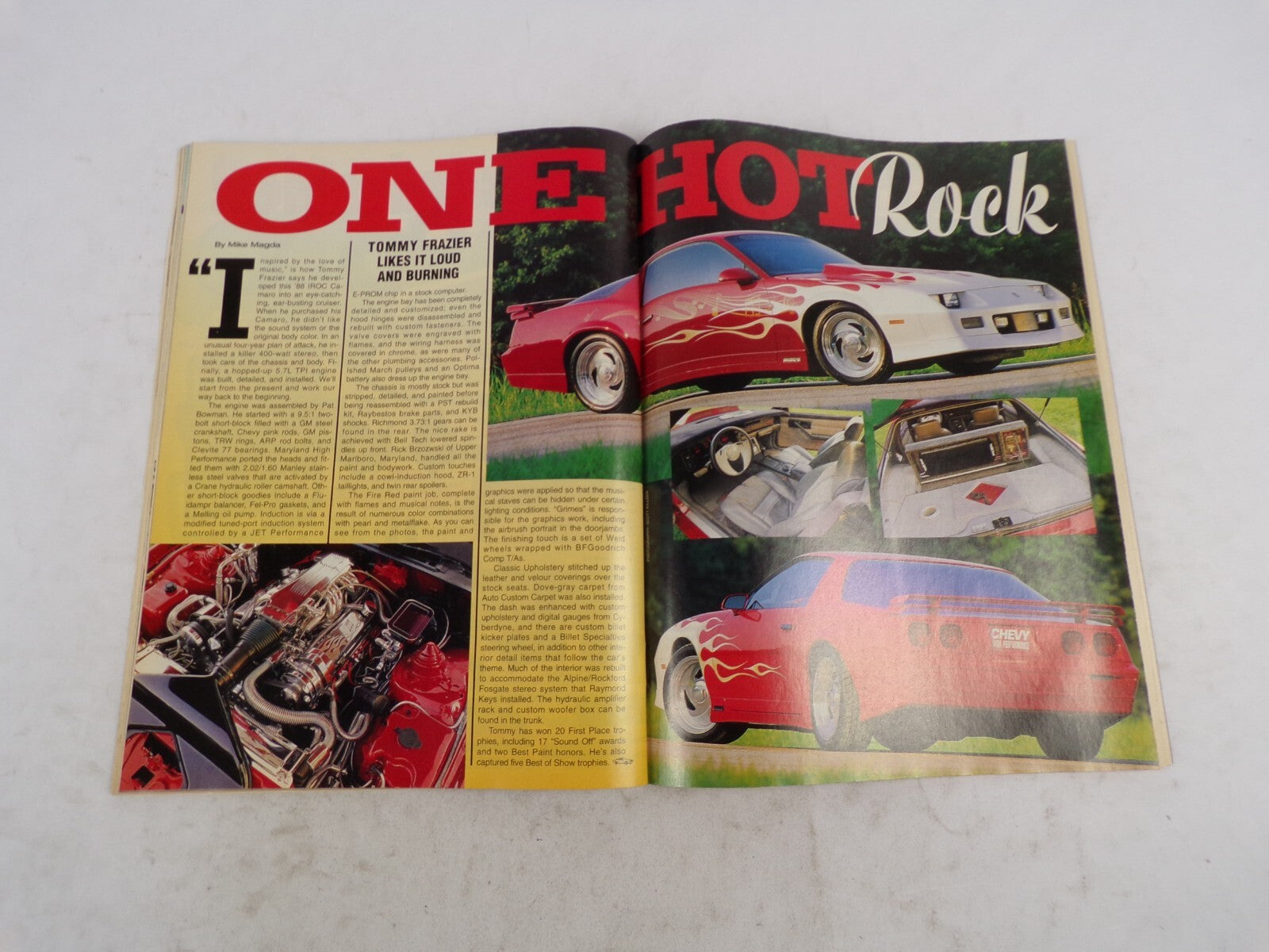 March 1997 Chevy High Performance Do-It-Yourself Paint & Body LT1 Power Tricks