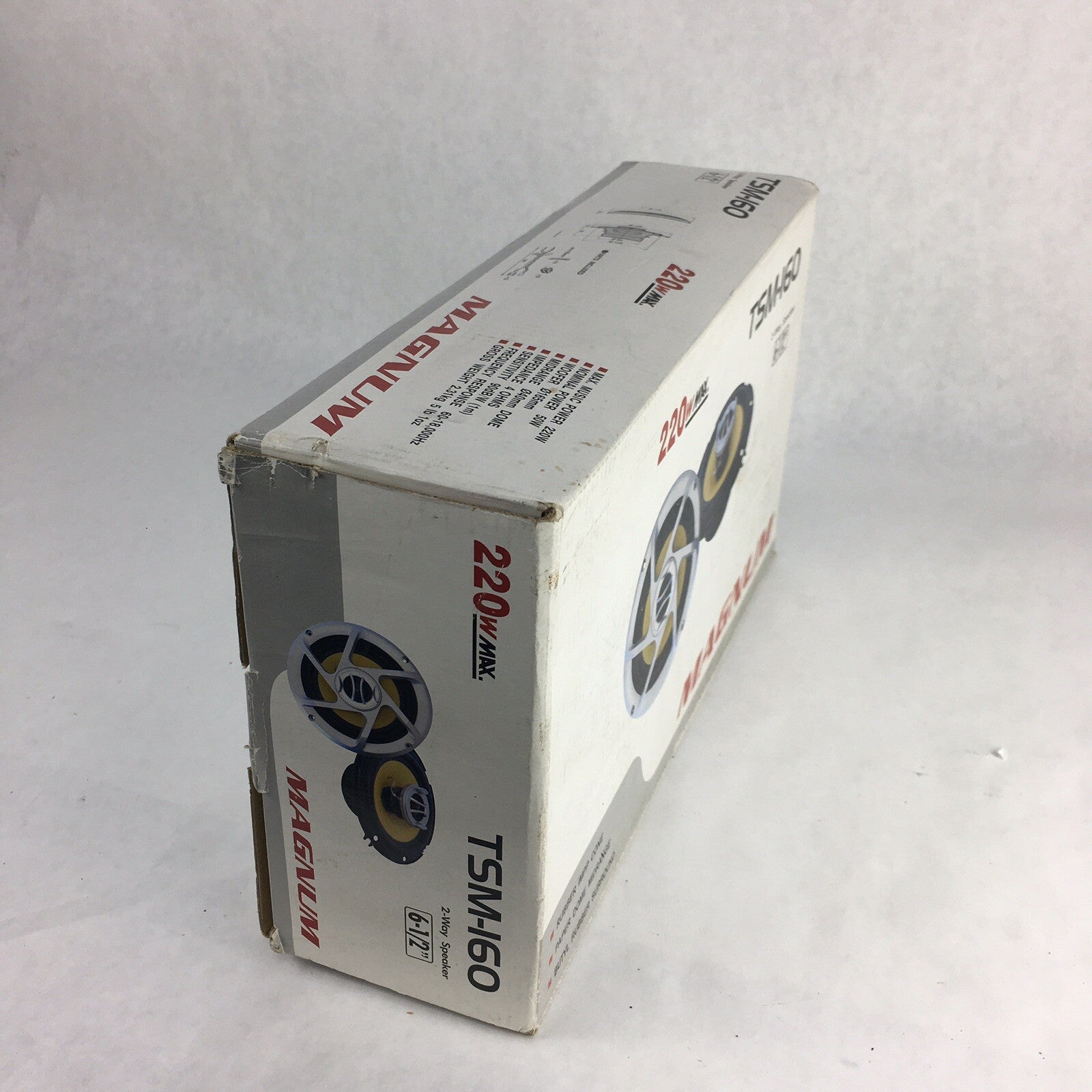 Magnum TSM-160 coaxial 2 way car audio speakers 6 1/2"