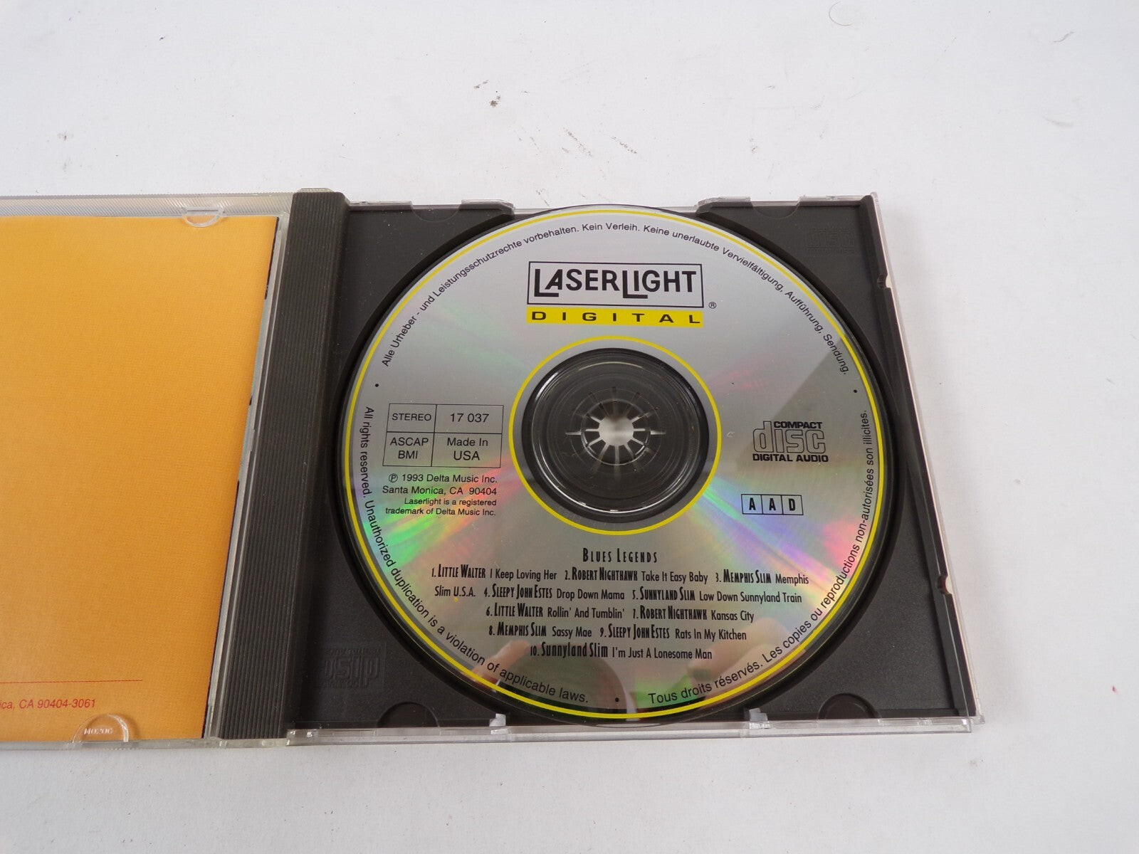 Blues Legends Little Water I Keep Loving Her Memphis Slim Robert Nighthawk CD#39