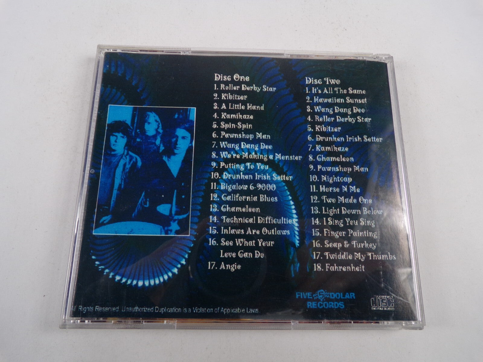 Copperrhead Stained Glass Dreams Kibitzer A Little Hand Spin-Spin Ghameleon CD#3