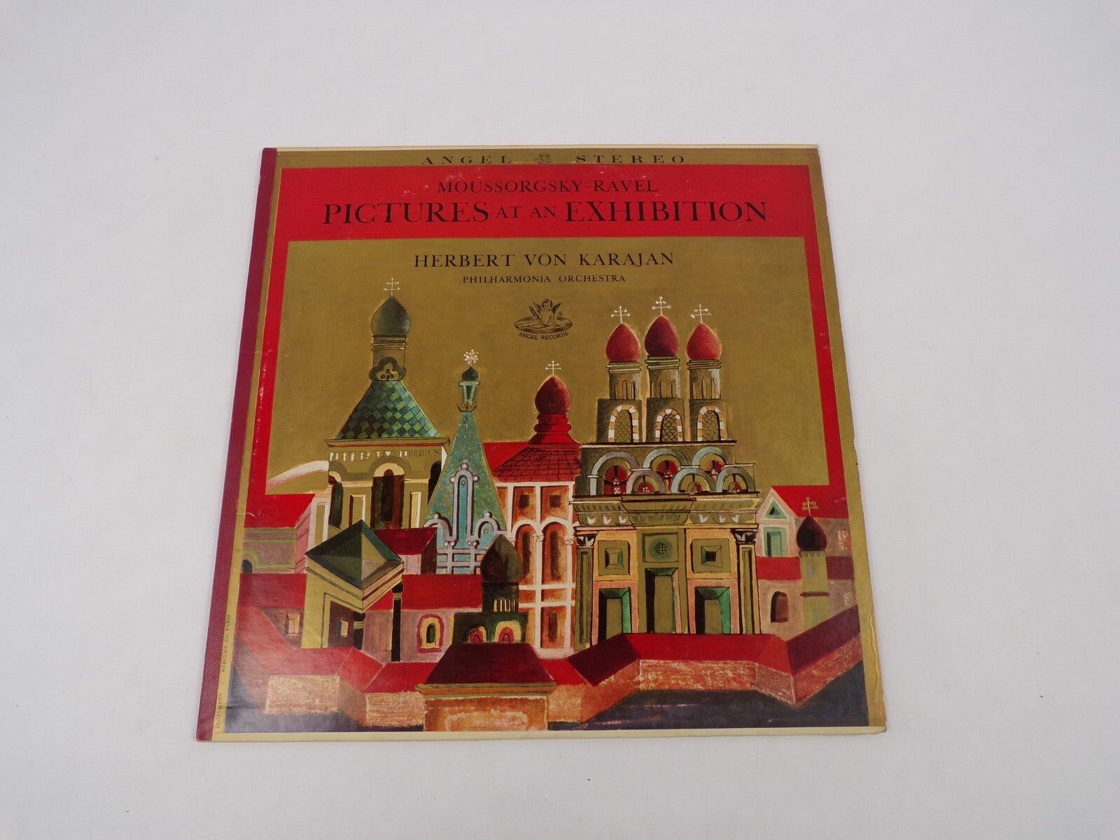 Moussorgsky Ravel Pictures At An Exhibition Herbert Von Karajan Vinyl Record