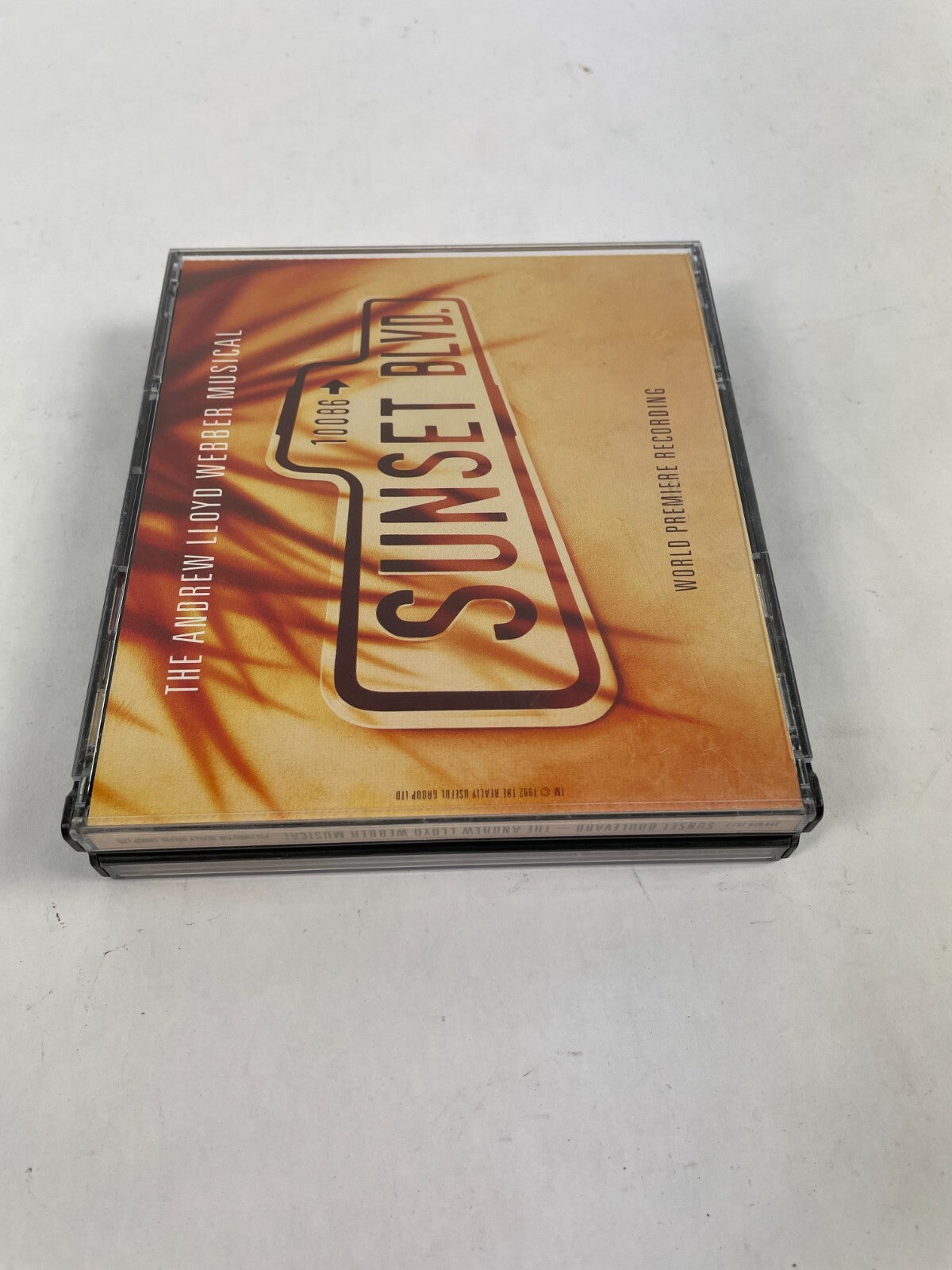 The Andrew Lloyd Webber Musical Sunset Blvd World Premiere Recording CD#72