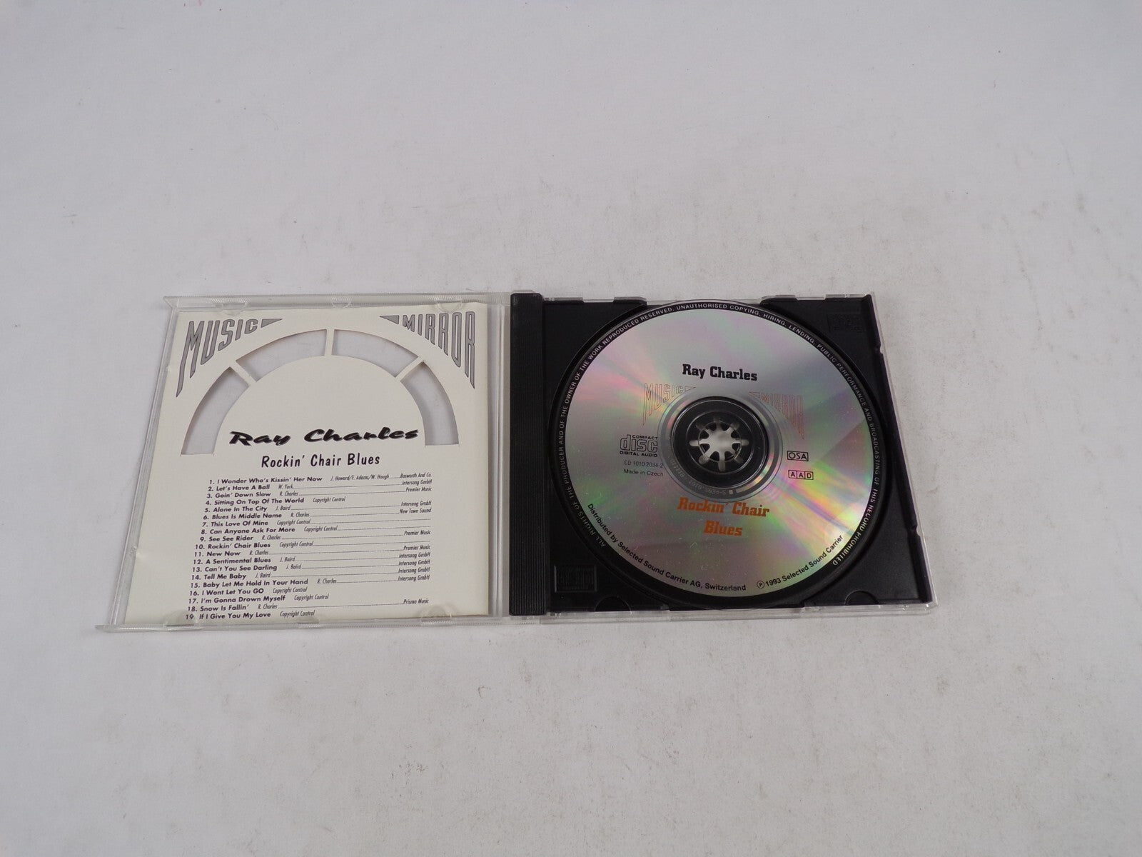 Ray Charles Rockin' Chair Blues I Wonder Who's Kissin' Her Now Let's Have CD#34
