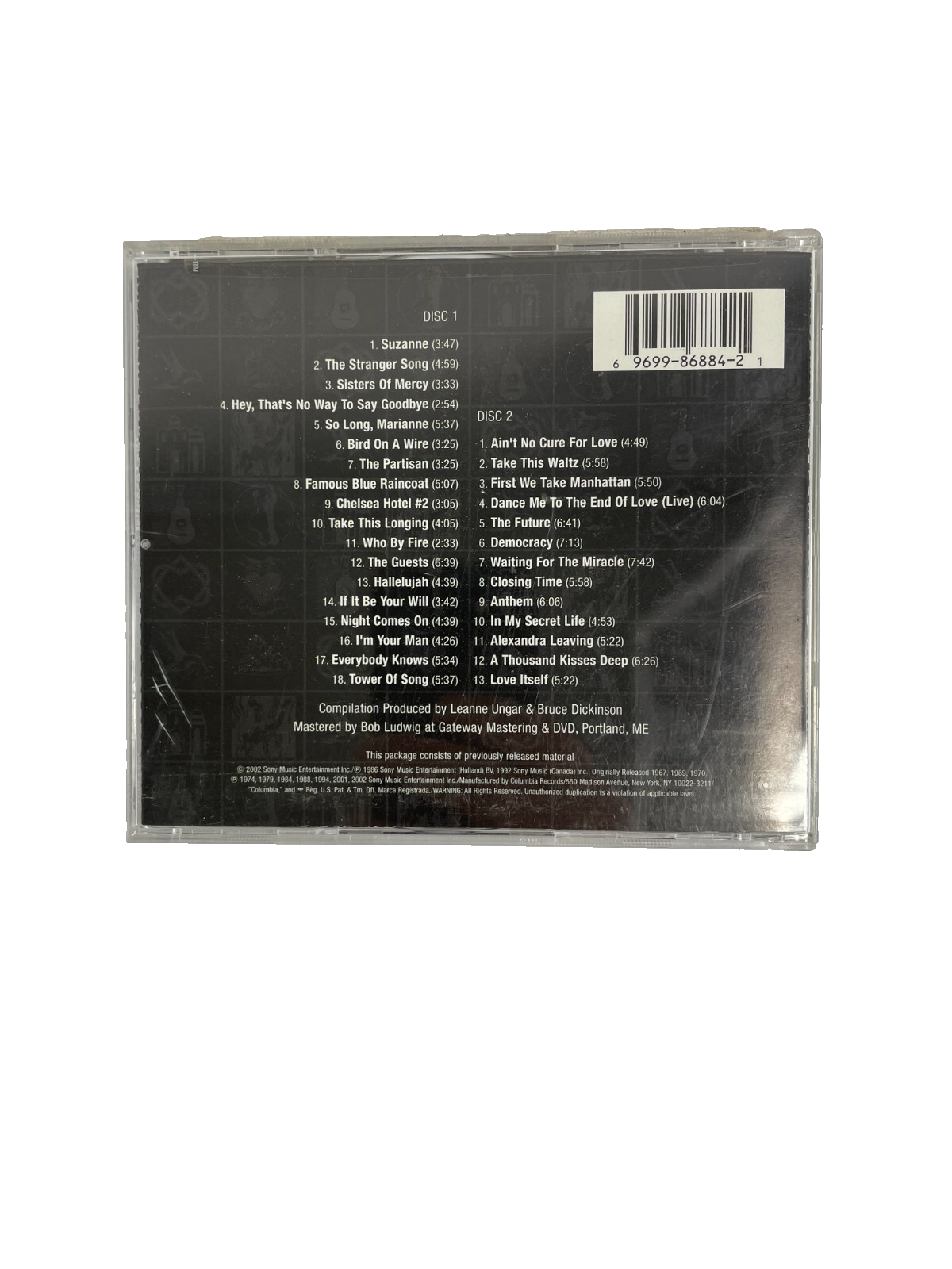 Leonard Cohen – The Essential Leonard Cohen The Stranger Song The Partisan CD#29