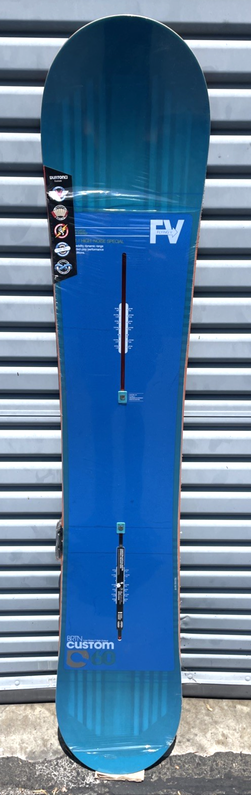 Burton BRTN Snowboards Custom C60 Flying V Low Noise / High Output 62" Brand New