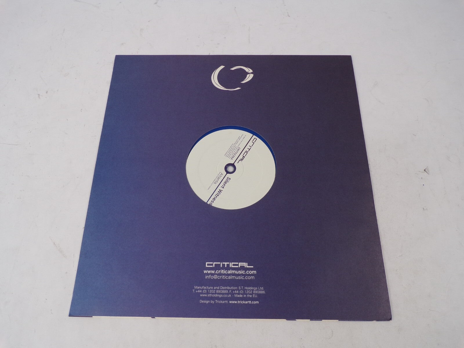 Critical Silent Witness Atlanta California. Vinyl Record