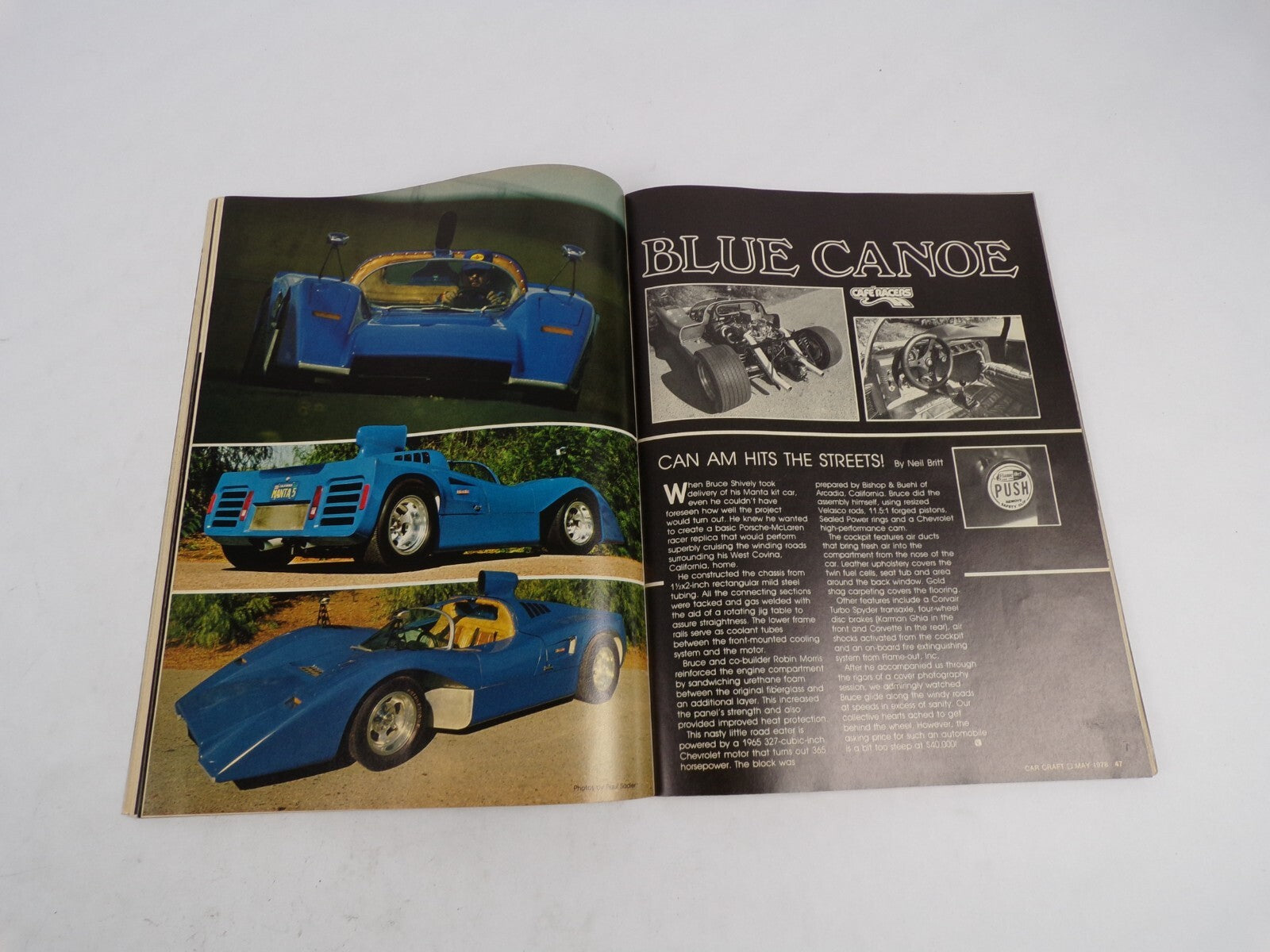 May 1978 Car Craft The Newest Trend! Road Racer Street Machines The Lowdown On