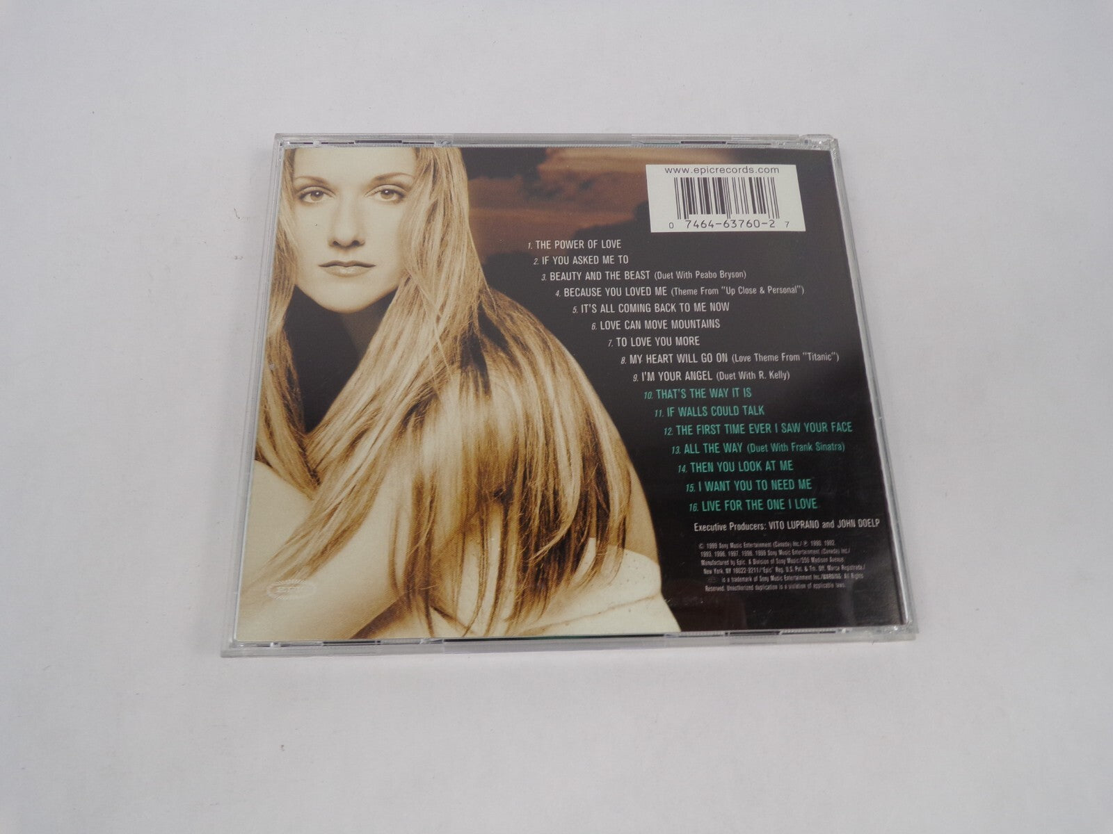 Celine All The Way A Decade Of Song The Power Of Love If You Asked Me To CD#63