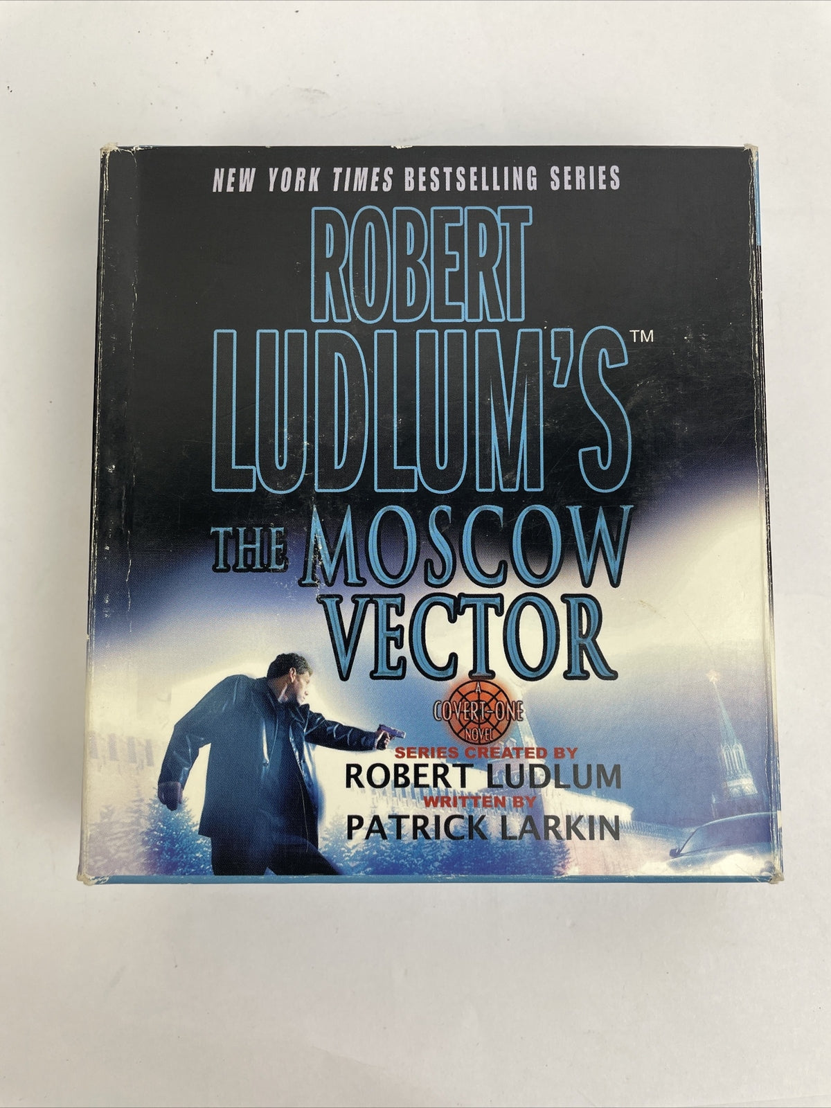 Shelf188 Bestseller Audiobook~ THE MOSCOW VECTOR, ROBERT LUDLUM 12 disc Set LOOK