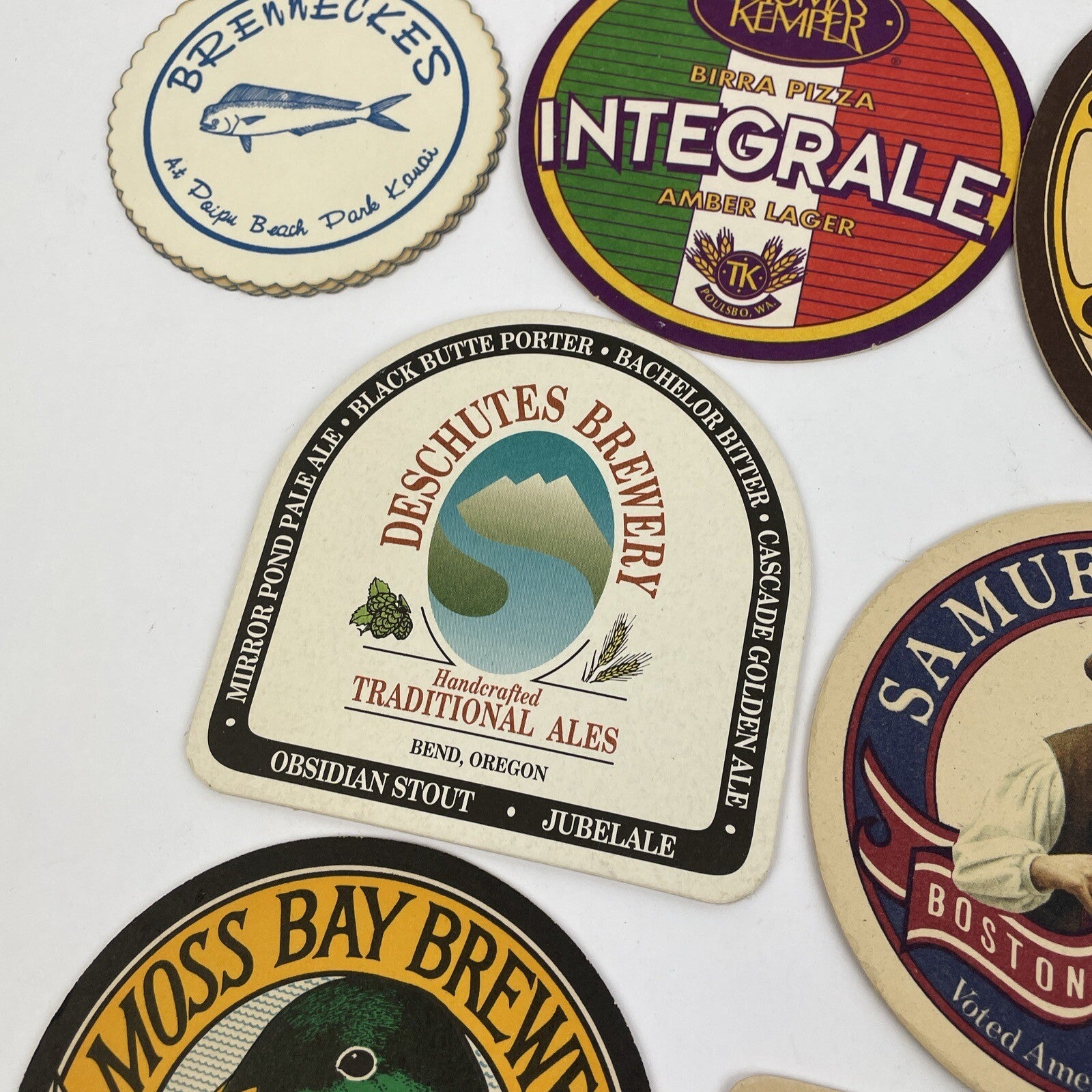 Vintage beer coasters Lot of 20 ALL DIFFERENT  Import & Domestics Home Bar Retro