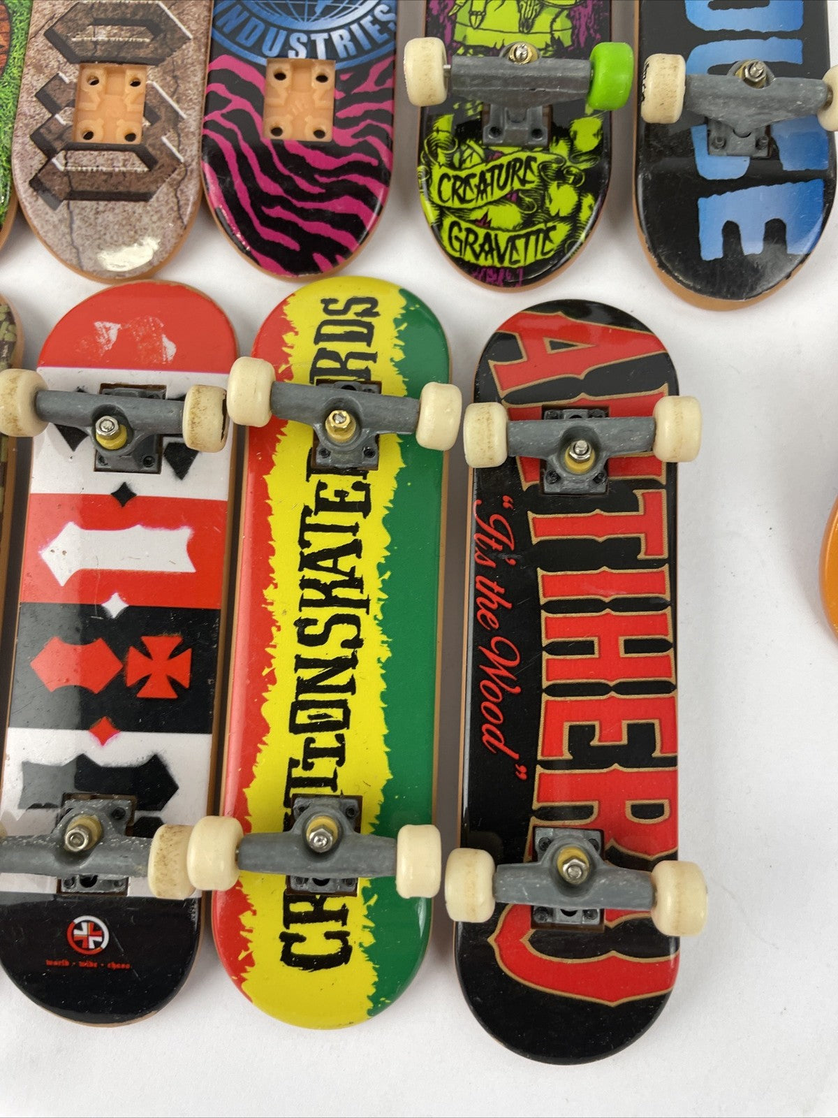 Vintage Tech Deck Lot Skateboard Fingerboard Flip Fiberlight Blind BUNDLE LOT