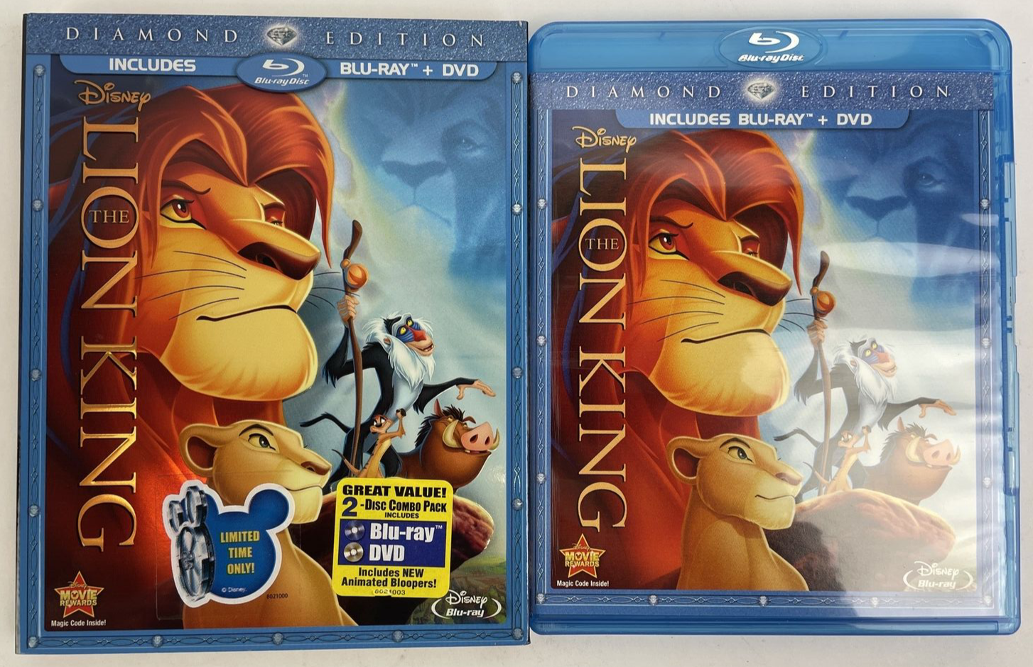 The Lion King (Two-Disc Diamond Edition Blu-ray / DVD Combo in Blu-ray Packaging
