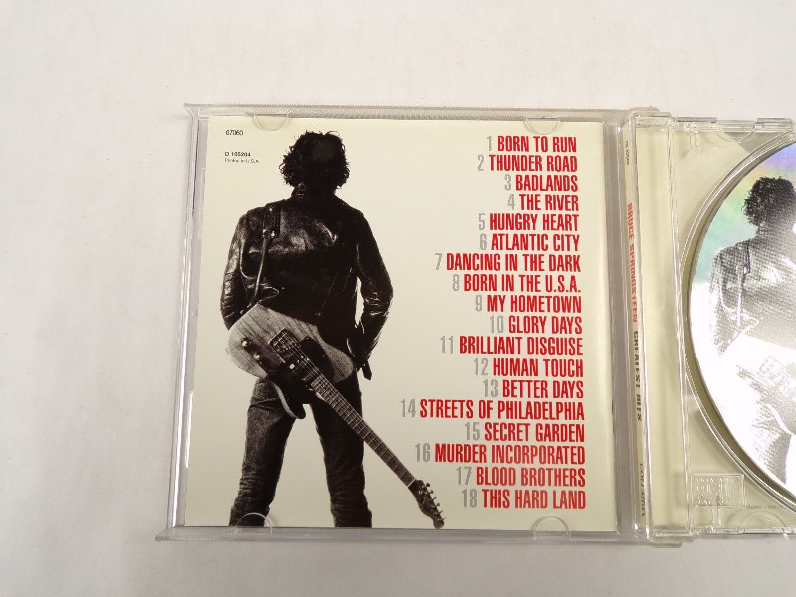Bruce Springsteen Greatest Hits Born To Run Thunder Road Badlands CD#54