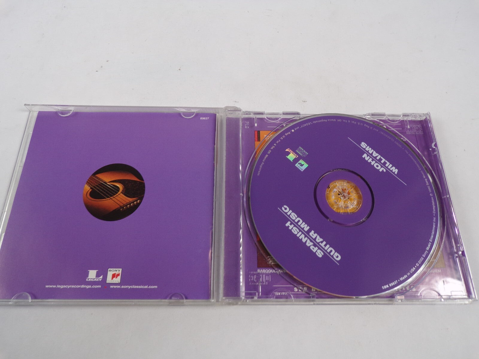 Spanish Guitar Music John Williams CD#44