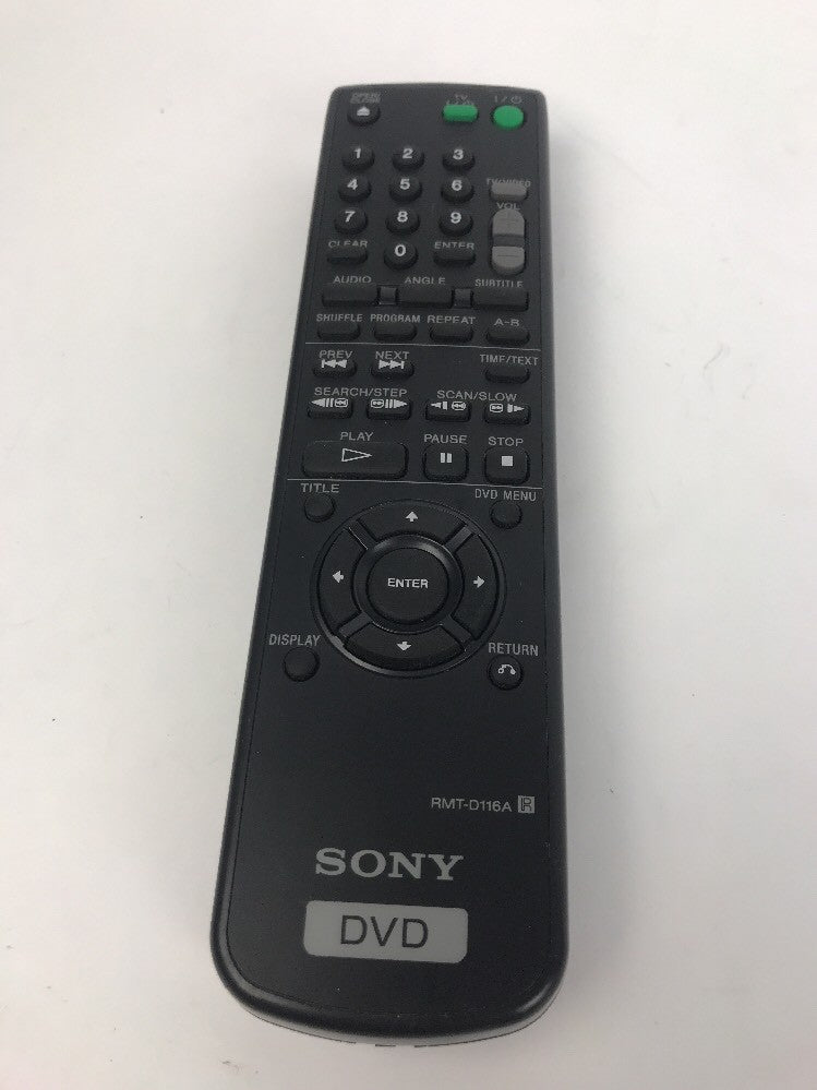 MODEL #  RMT-D116A SONY ~ REMOTE CONTROL ~  Nice Deal