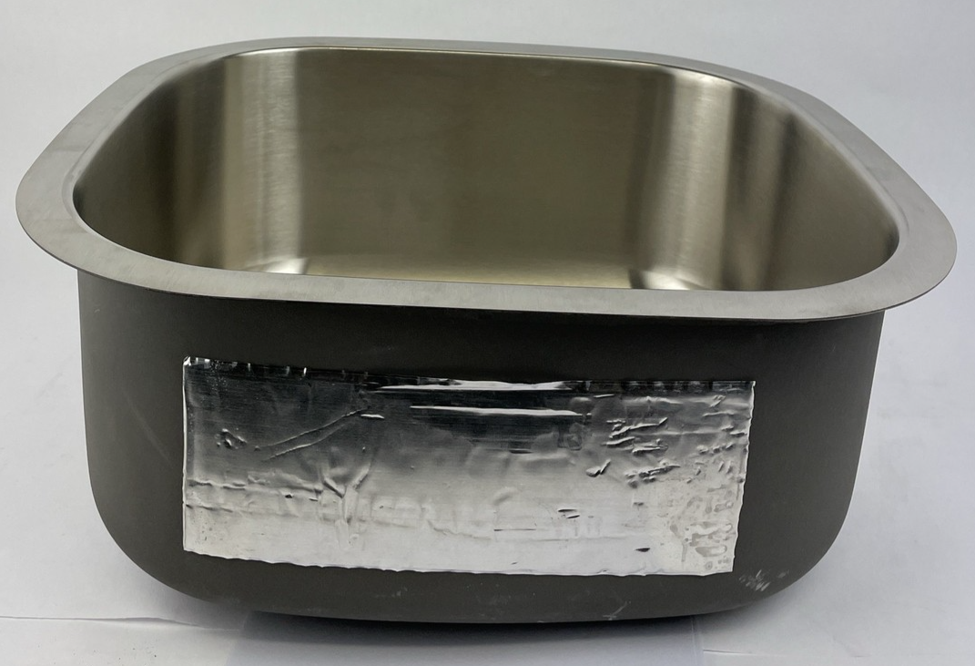 Julien J18 Stainless Steel Single Bowl Undermount Rectangular Kitchen Sink 16 in