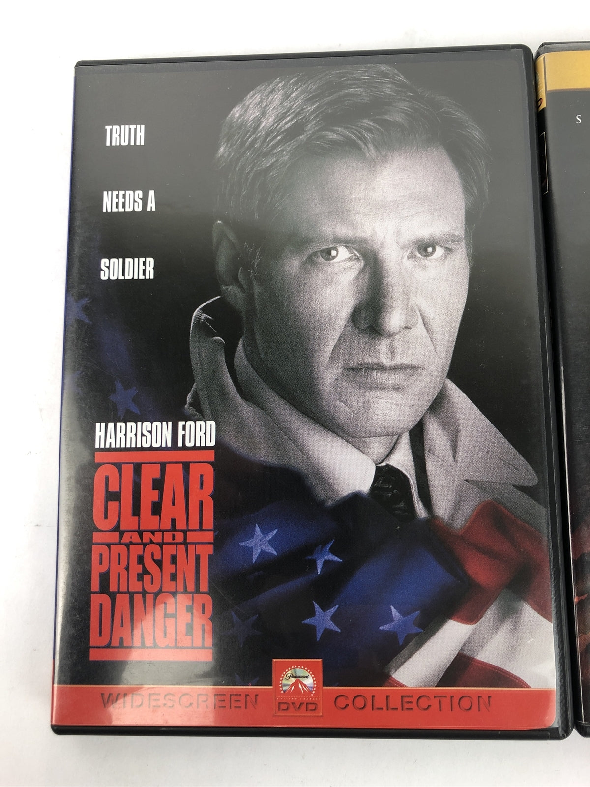 Clear and Present Danger, The Sum of All Fears 2 x DVD Lot *VGC Free Shipping