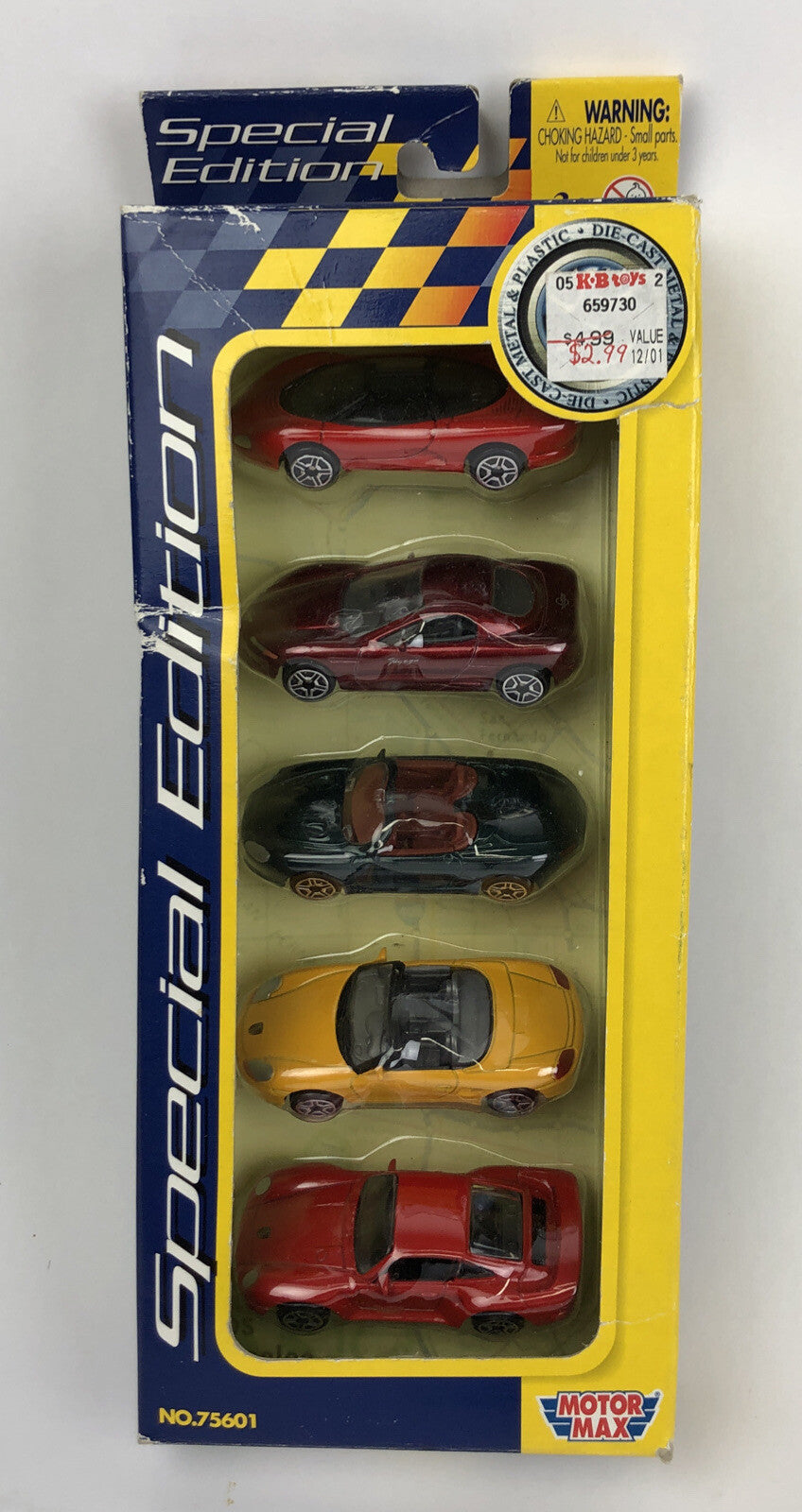 MotorMax Ultimate Concepts 5 cars Porsche Corvette 1/64 Diecast Special Edition