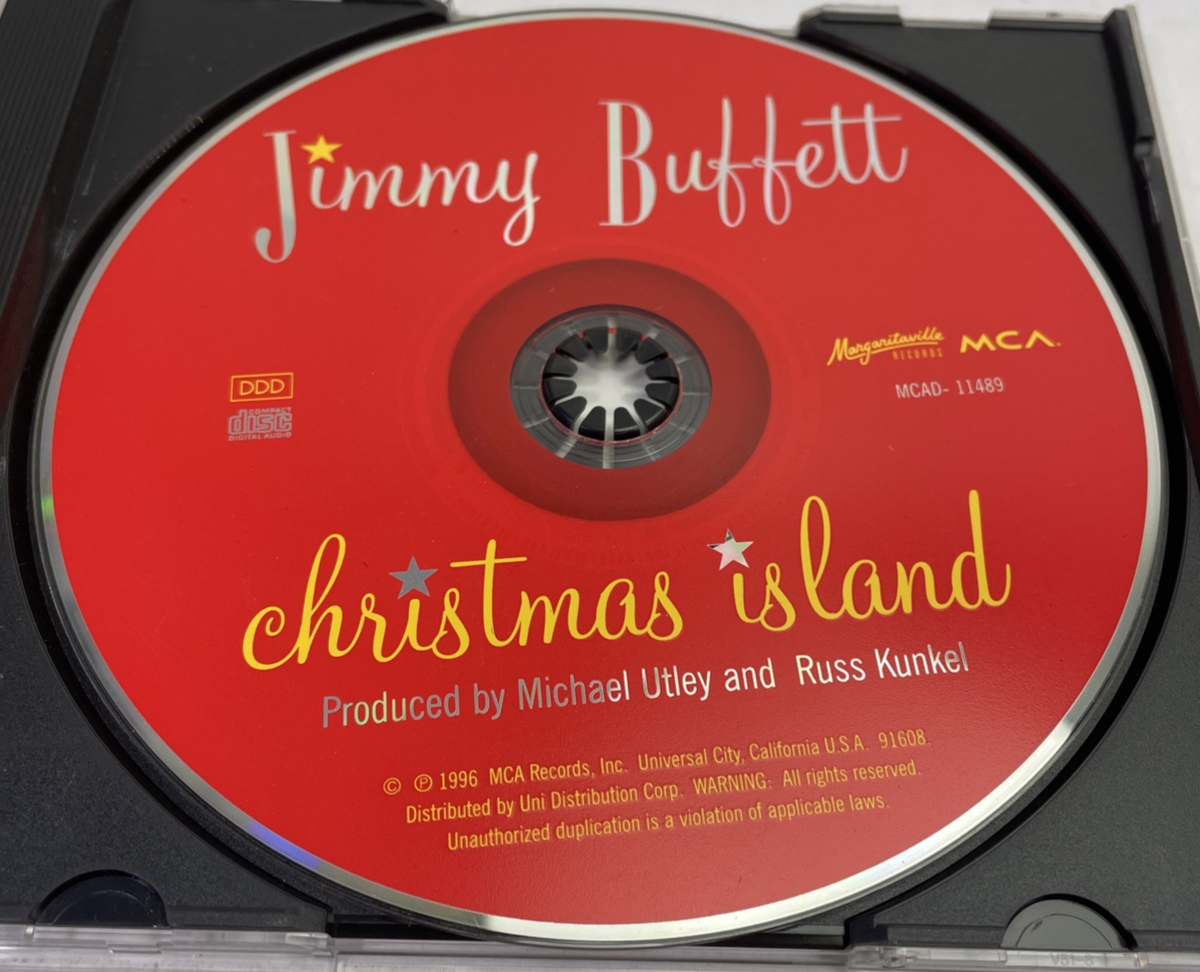 Jimmy Buffet " Christmas Island "  (1996) Digital Audio Holiday CD MCA Records