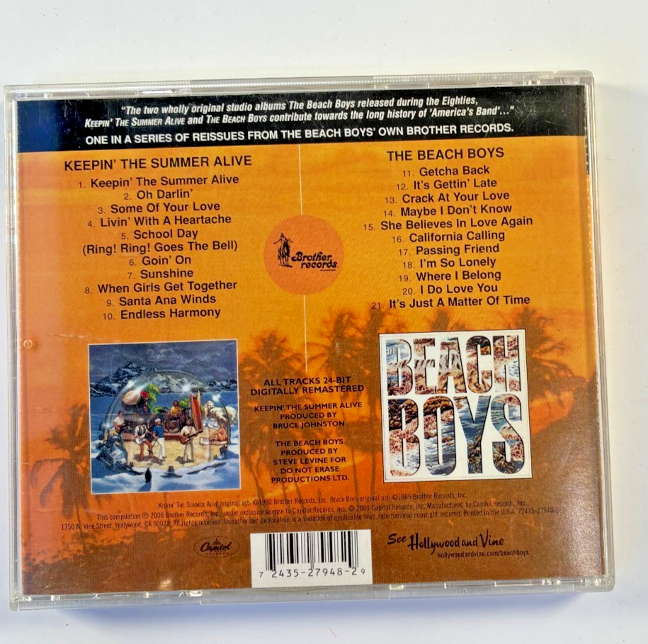 The Beach Boys - Keepin' The Summer Alive / The Beach Boys CD (Capitol 2000)