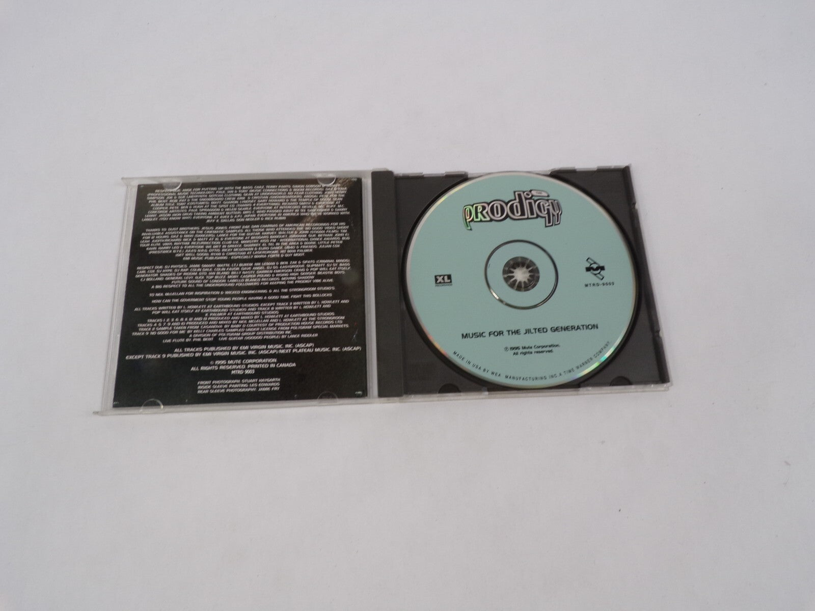 Prodigy Music For The Jilted Generation Intro Break & Enter There Law Full CD#63