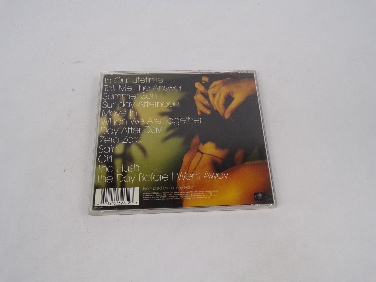 Texas The Hush In Our Lifetime Tell Me The Answer Summer Son Sunday AfternoCD#69