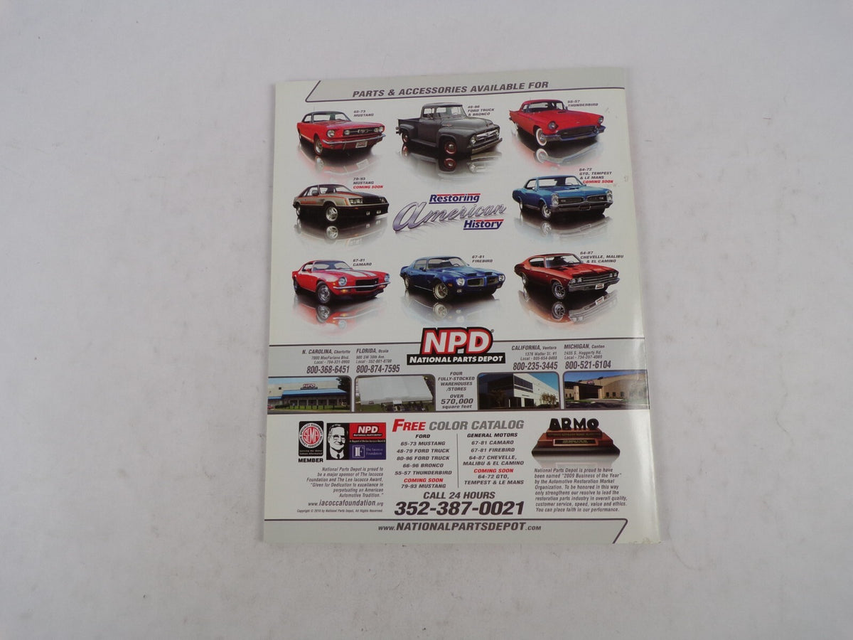 August 2010 Muscle Machines Magazine Berger Camaros One Origial Owner 3 Rare Edi