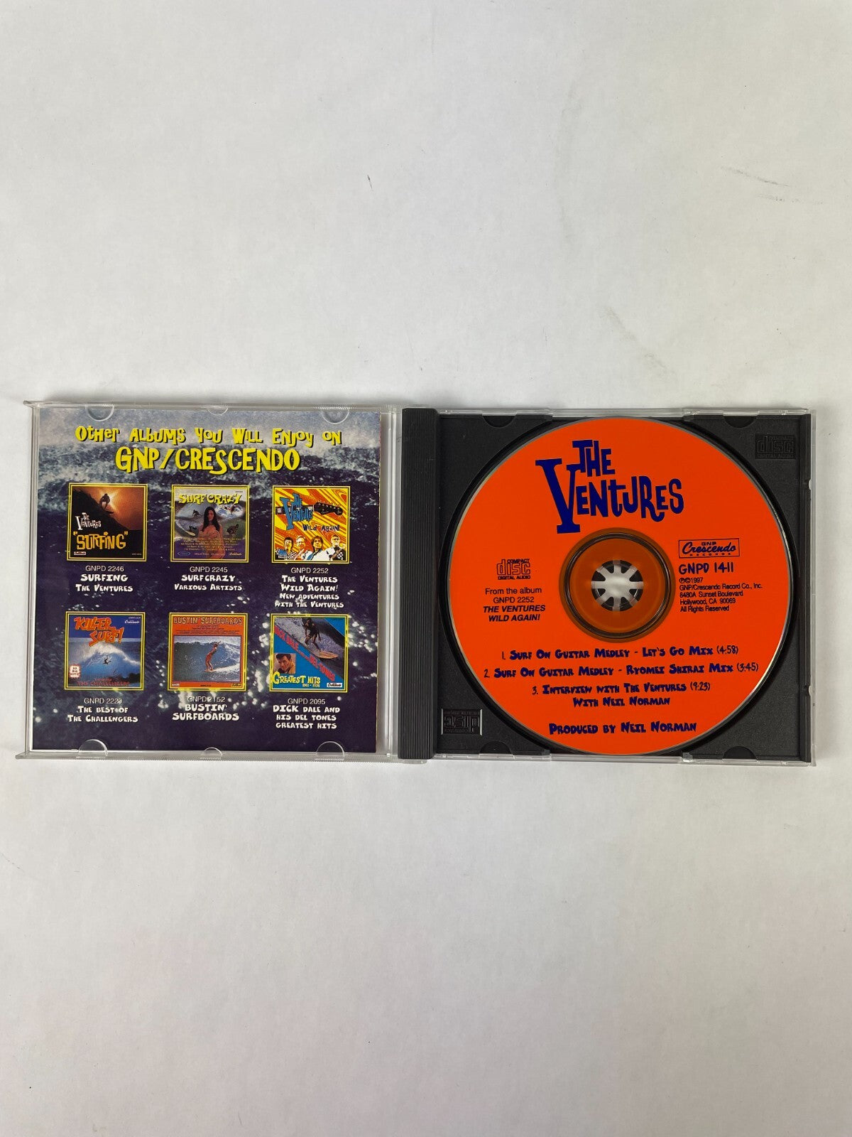 The Ventures Surf On Guitar Medley Interview With The Ventures CD #5