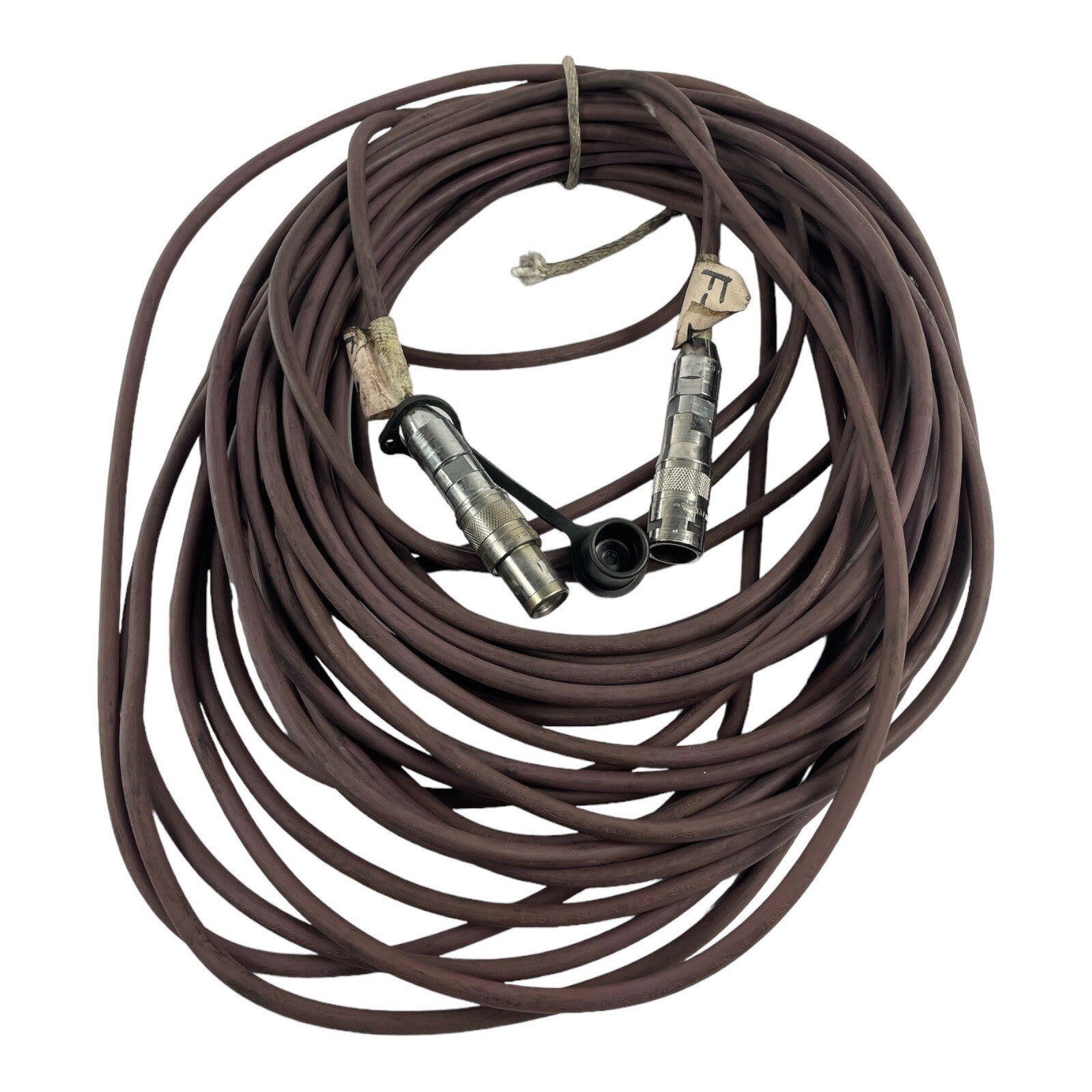 ADC Commscope TCP-B38 ProAx Triaxial Male & Female 80' Camera Connector 75 ohm