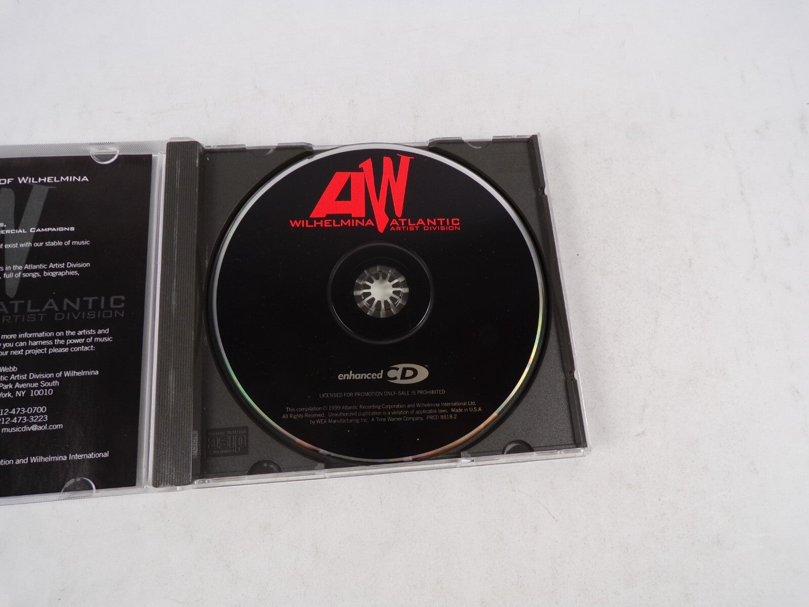 AW Wilhelmina Atlantic Brandy Have You Ever Barely Breathing CD#34