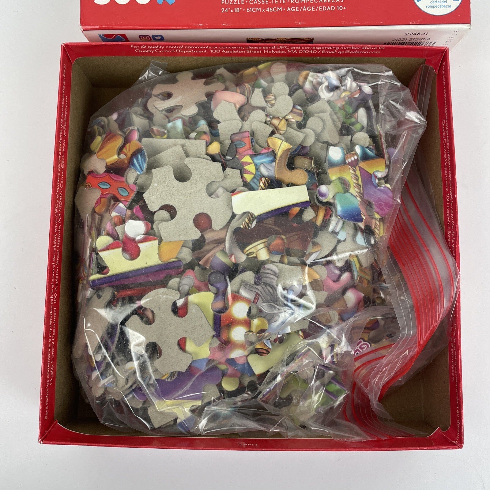 Disney 300 Piece Jigsaw Puzzle - All Disney Characters on Carousel Large Pieces