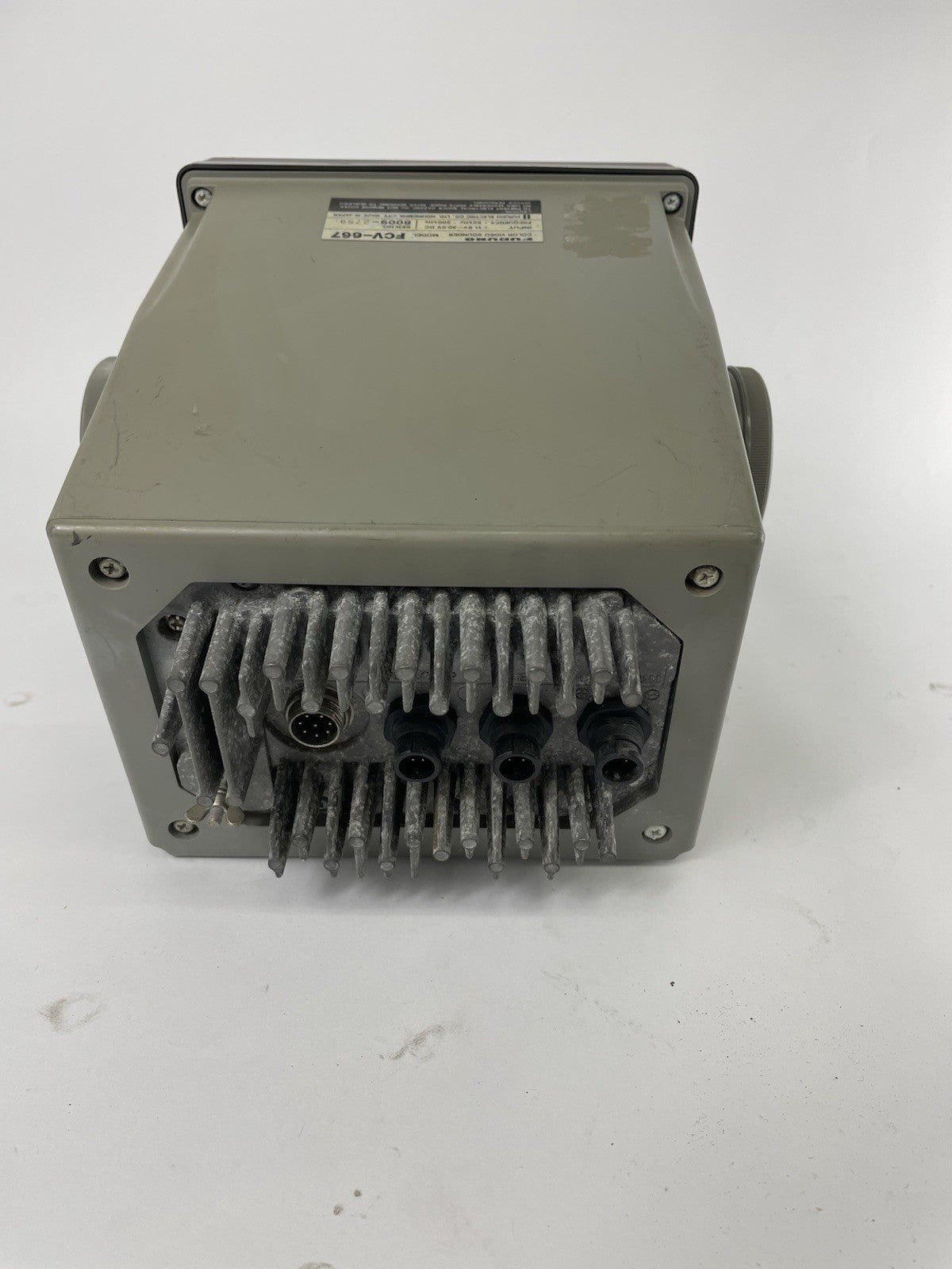 FURUNO FCV-667 Color Video Sounder  Fishfinder Sonar Untested