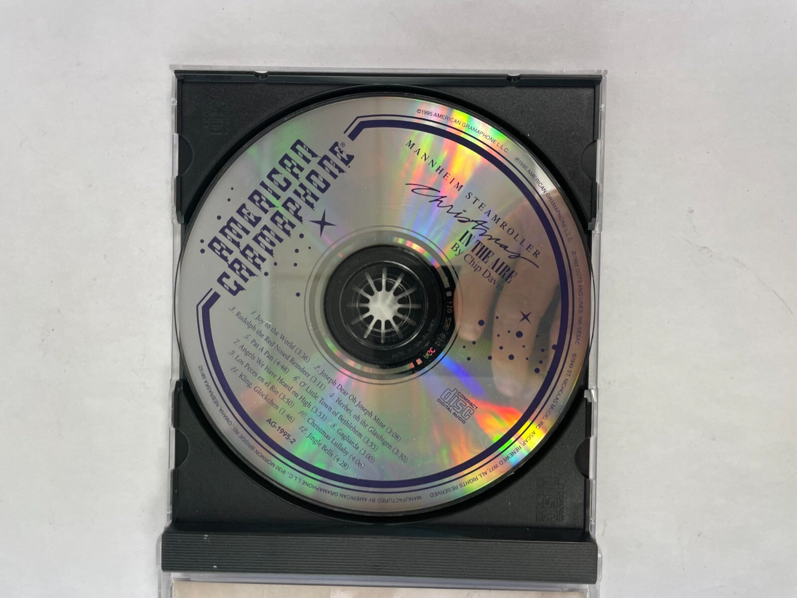 Christmas In The Aire By Chip Davis Mannheim SteamRoller Joy to the World CD 53
