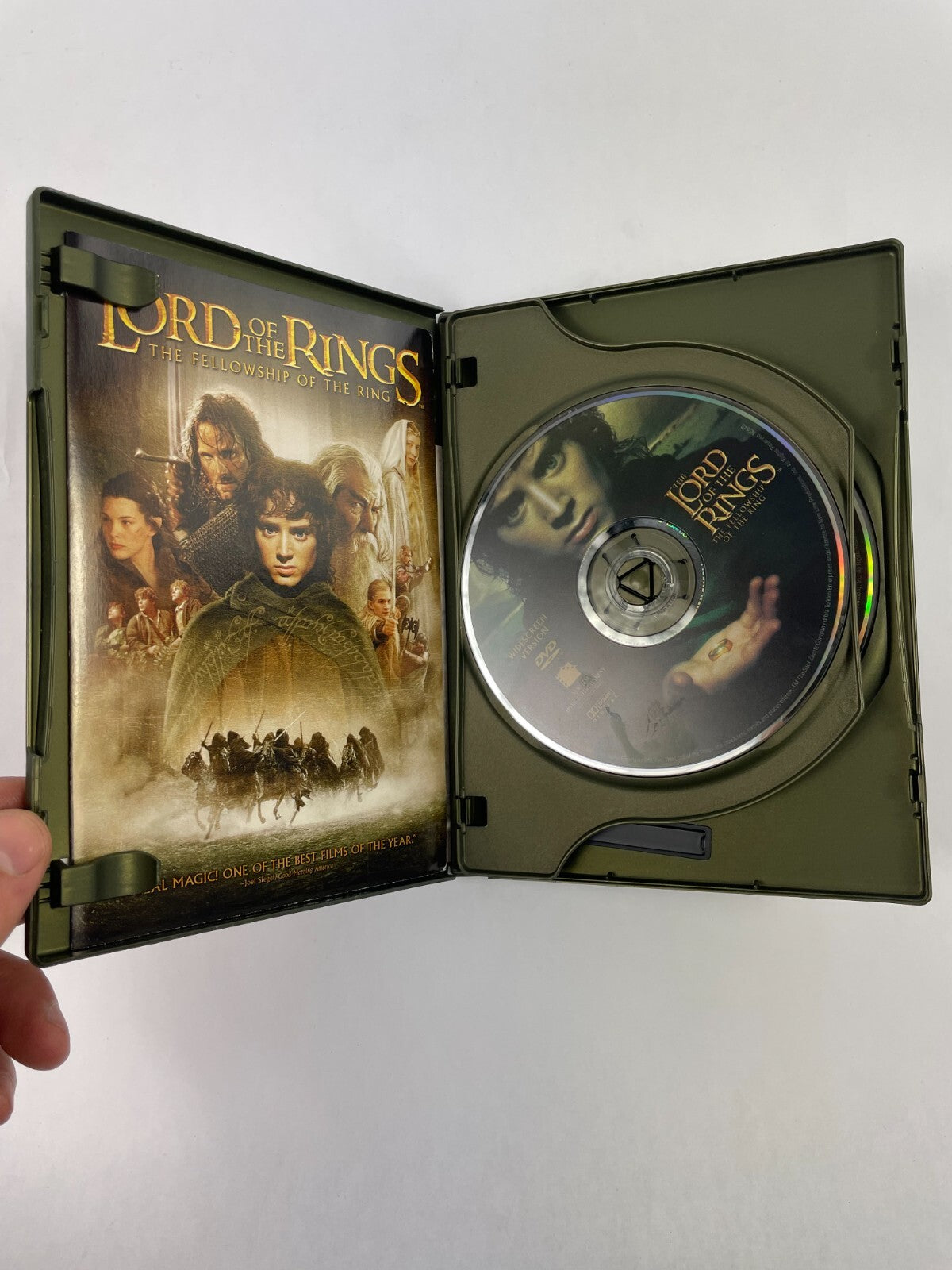 The Lord Of The Rings The Fellowship Of The Ring Real Magic Robert DVD Movie