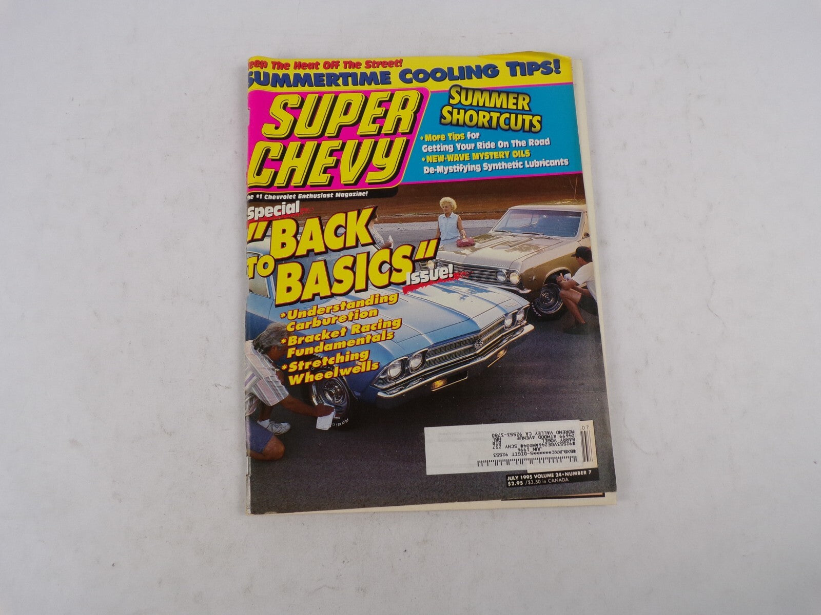 July 1996 Super Chevy Special ''Back To Basics'' Issue! Summer Shortcuts Cooling