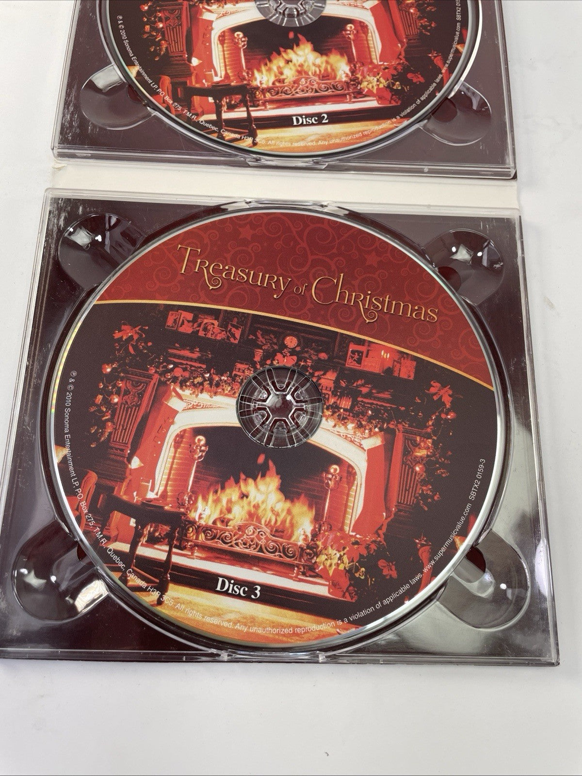 Treasury of Christmas Box Set 3 Digital Audio CD 101 Strings Orchestra 37 songs