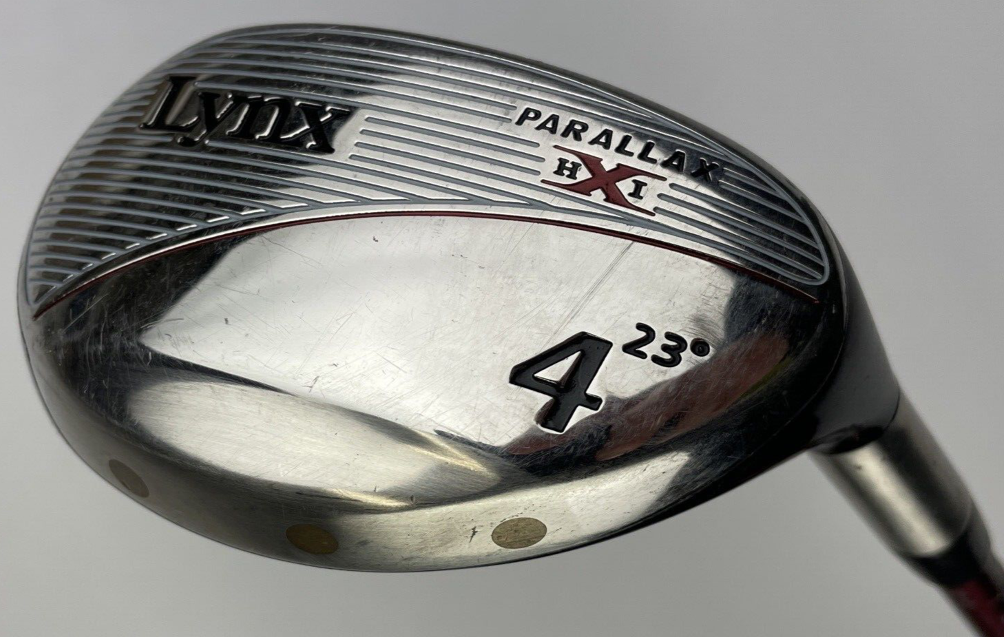 Lynx Parallax HXI #4 Hybrid 23° Degree Graphite LX75 A Flex Right Hand