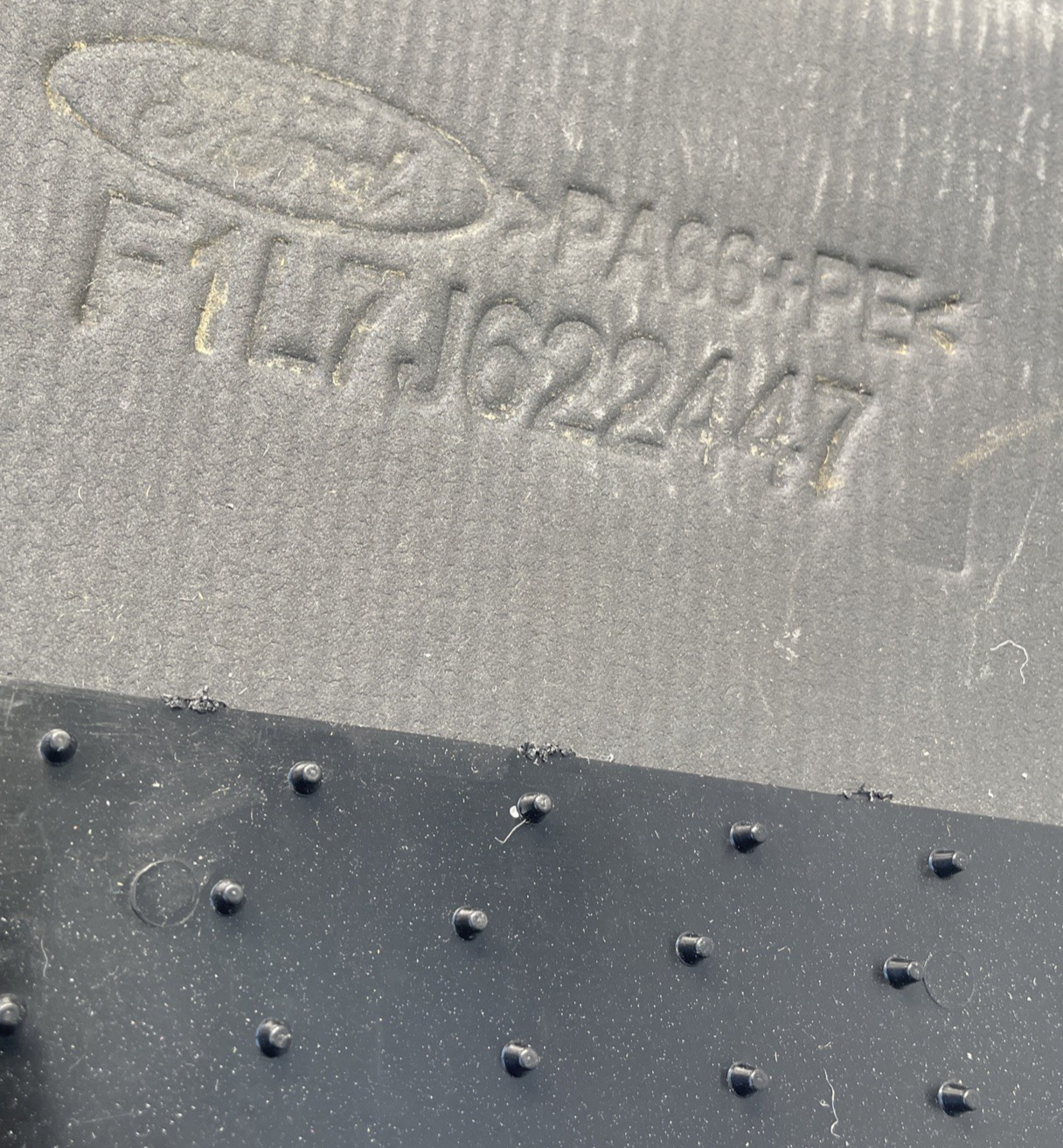 Early 2000 Ford Expedition Navigator OEM Rear Floor Carpet Beige - Beige - LOOK