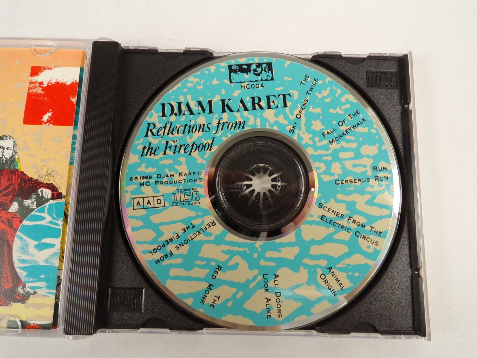Djam Karet Reflections From The Firepool The Sky Opens Twice CD#51