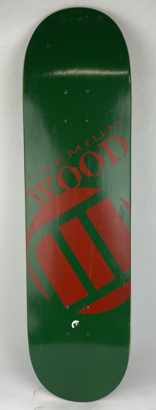 Premium Skateboards Circa 1997 "Premium Wood" Skateboard Deck 8.5" x 32" Vintage