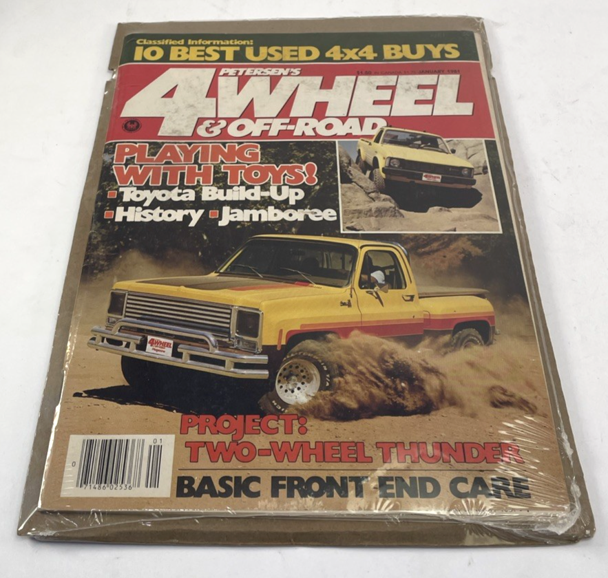 Petersen's 4 Wheel & Off-Road Magazine January 1981 Toyota Build-Up * No Label