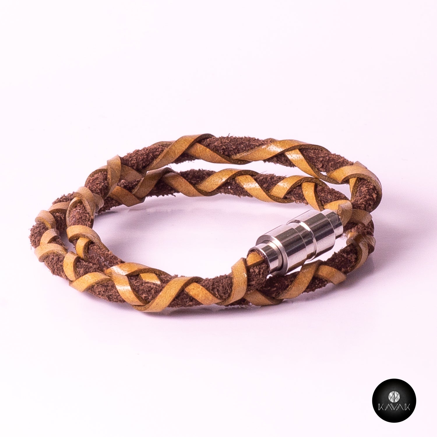 Kavak - Handmade Dense Yellow Cord Adjustable Women's Bracelet