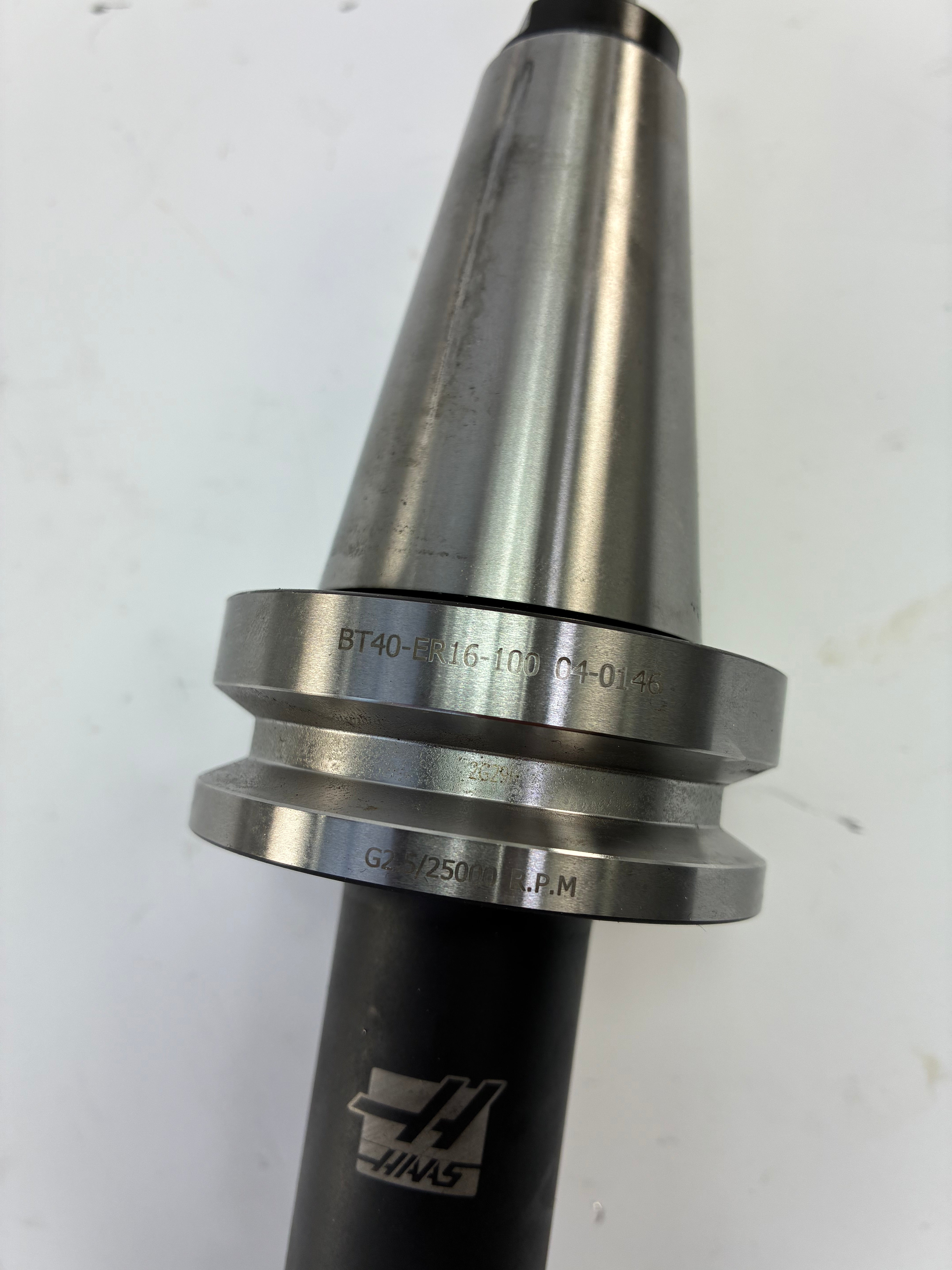 Haas 04-0146 BT40 ER16-100 Collet Chuck 100mm TSC G2.5 25,000 RPM