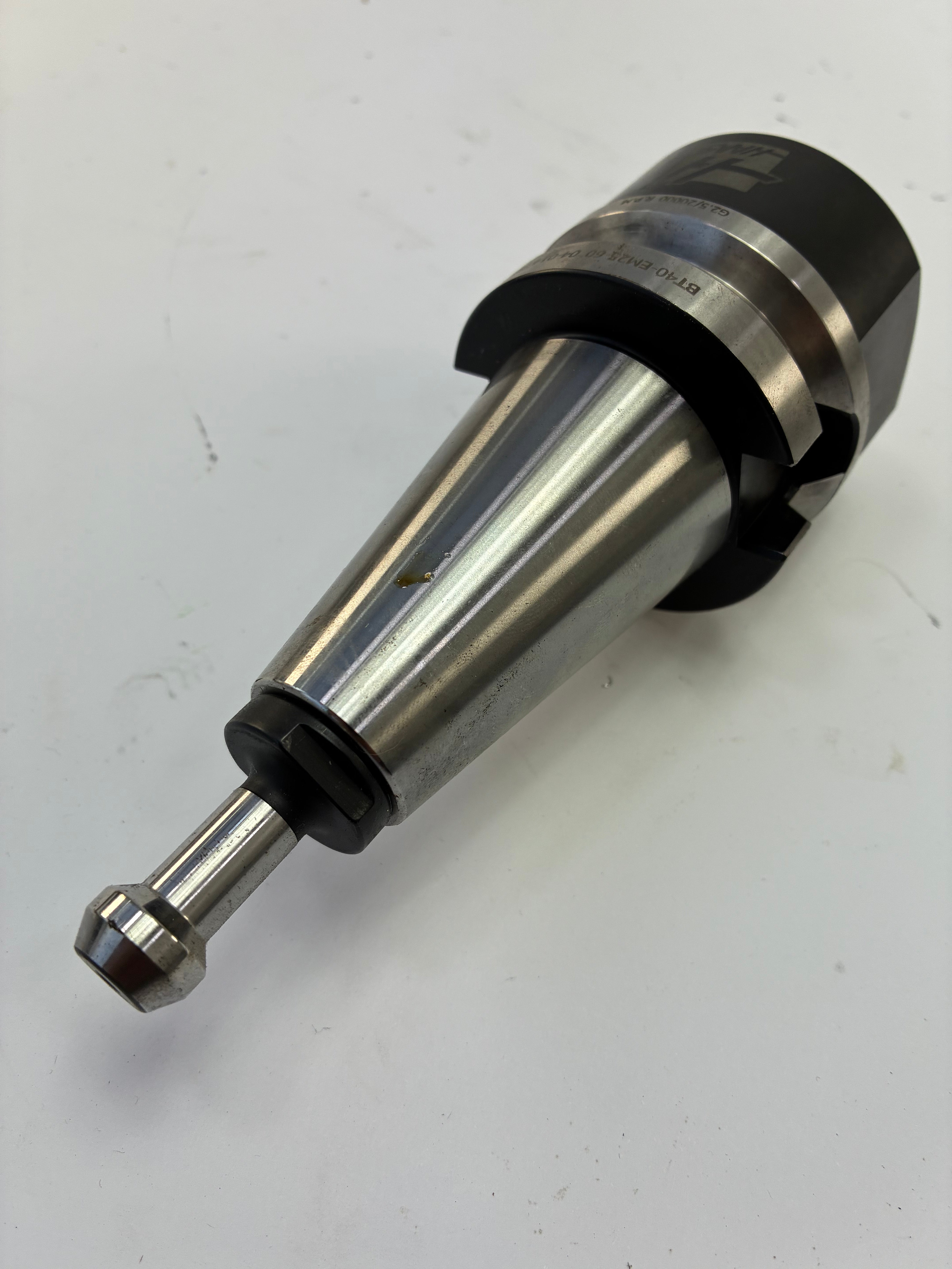 Haas 04-0143 BT40 25mm End Mill Holder 60mm TSC G2.5 20,000 RPM