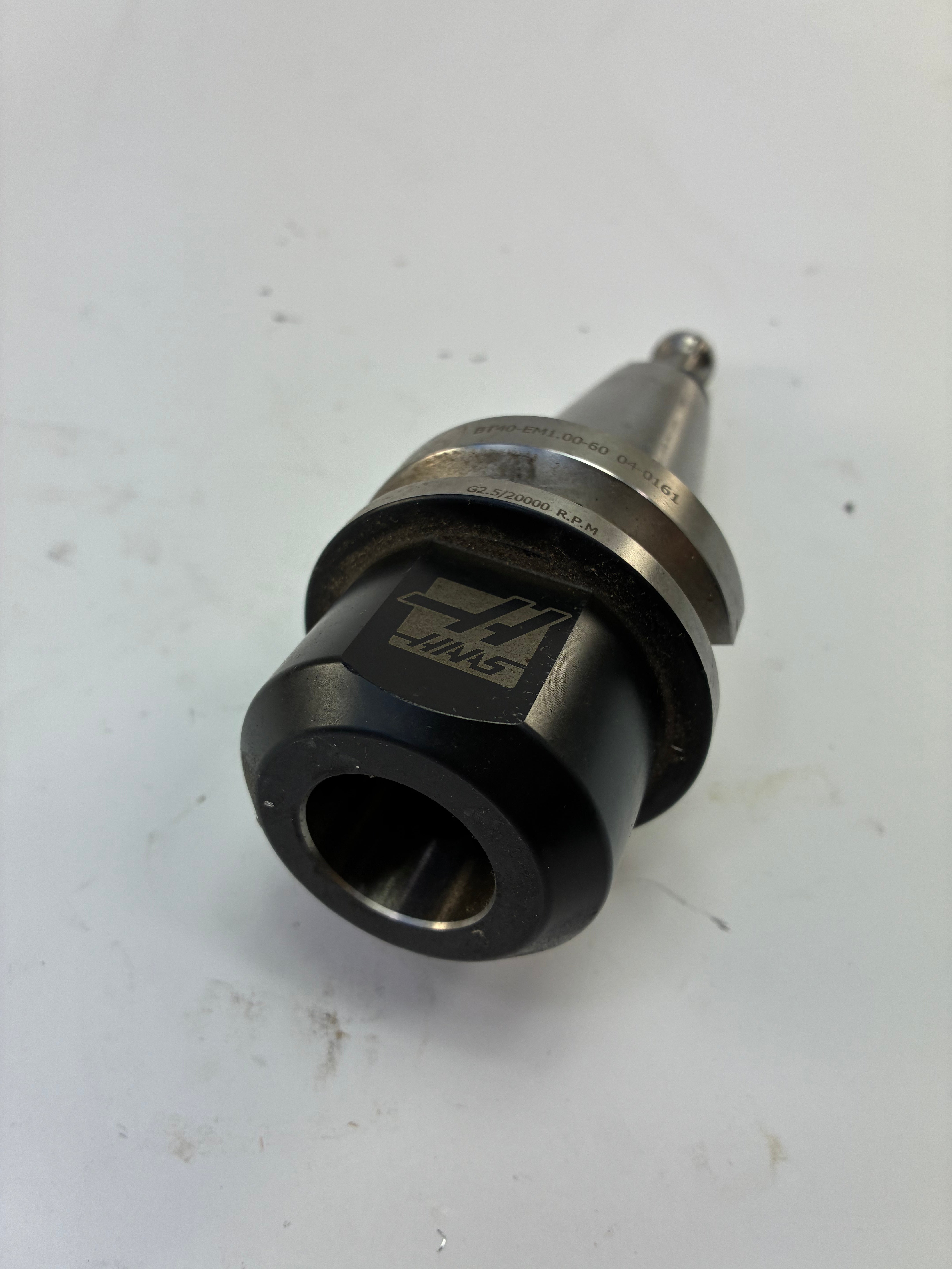 Haas BT40 1” End Mill Holder – 60mm Gauge Length – 20,000 RPM – 04-0161