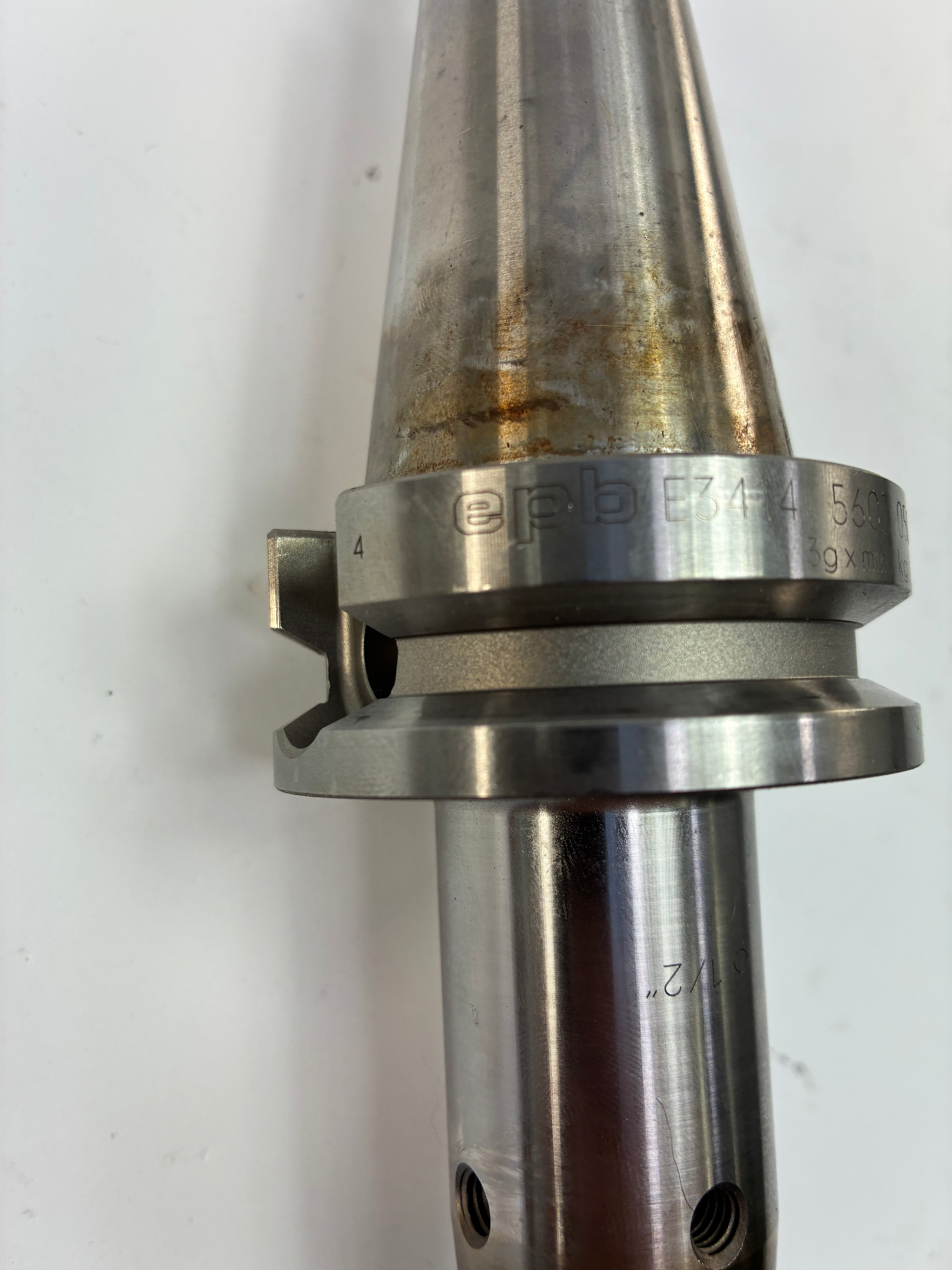 Seco EPB BT40C 1/2” × 120mm Reinforced Shrink-Fit Holder with Carbide End Mill