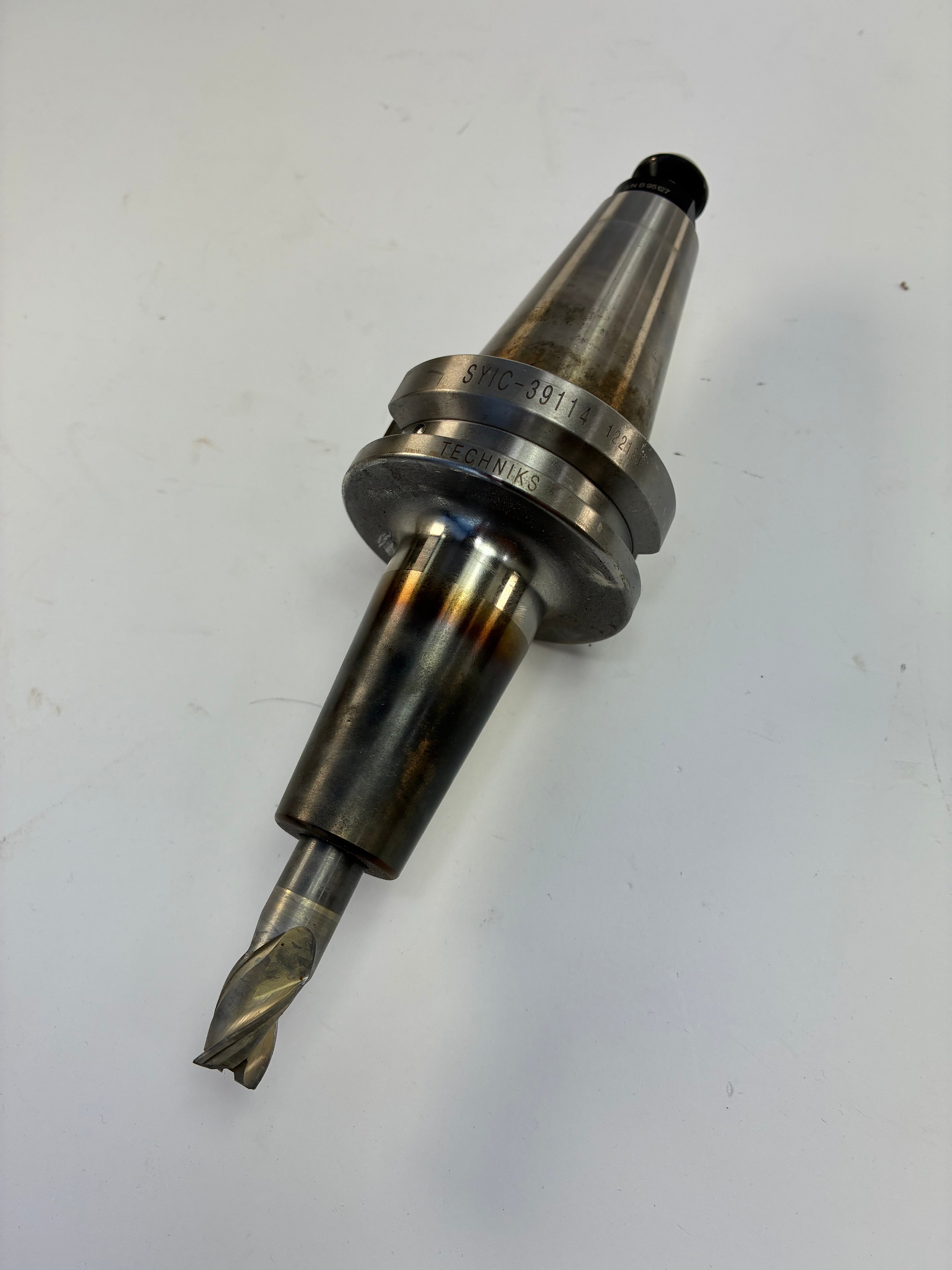 Techniks SYIC 39114 BT40 1/2” Shrink-Fit Holder – 90mm – Cutter Included