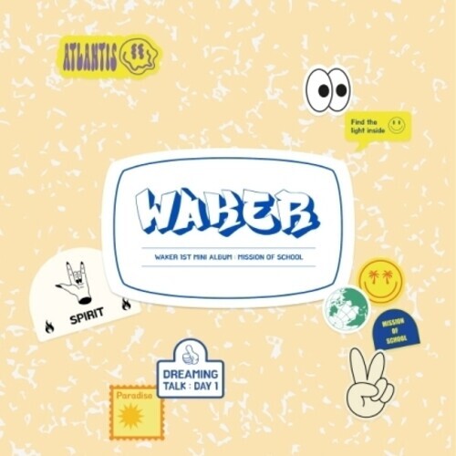 Waker - Mission Of School - incl. 60pg Photobook, Sticker + Photocard [New CD] P